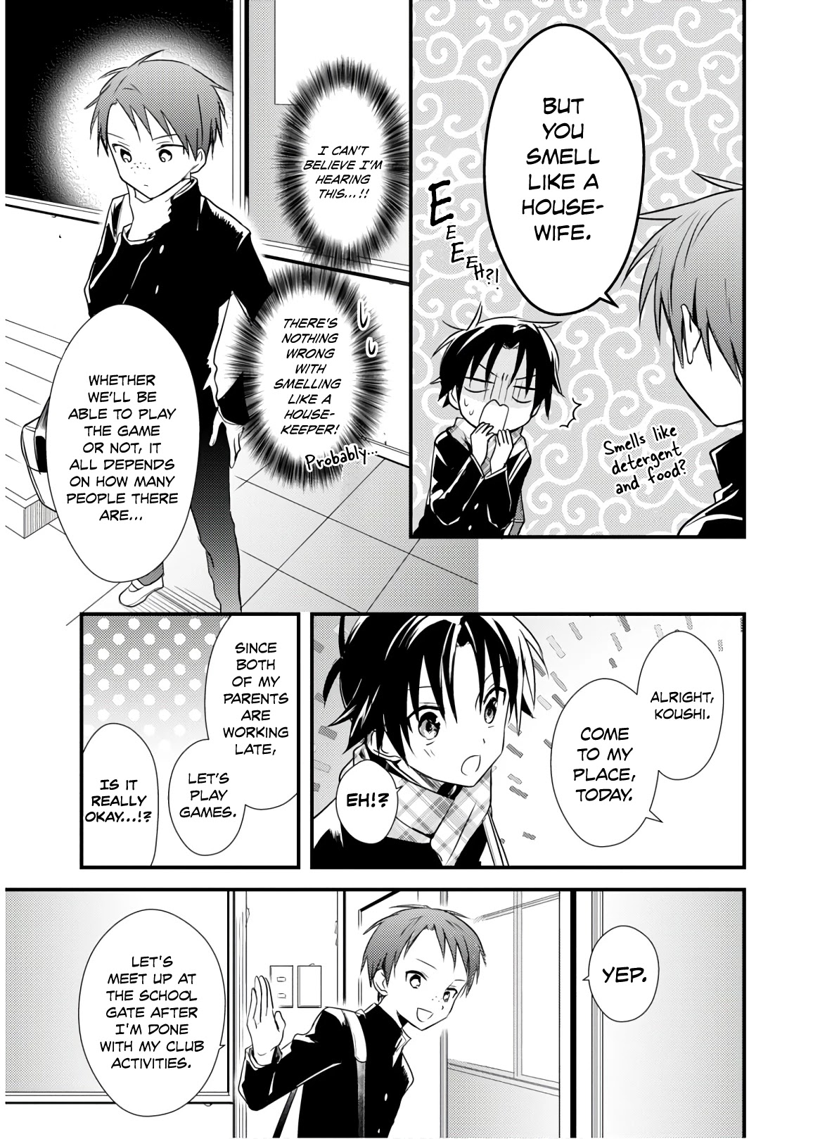 Megami-ryou no Ryoubo-kun. Chapter 23 page 3 - Chapter 23