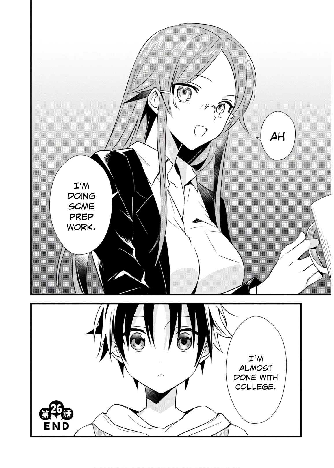 Megami-ryou no Ryoubo-kun. Chapter 26 page 30 - Chapter 26