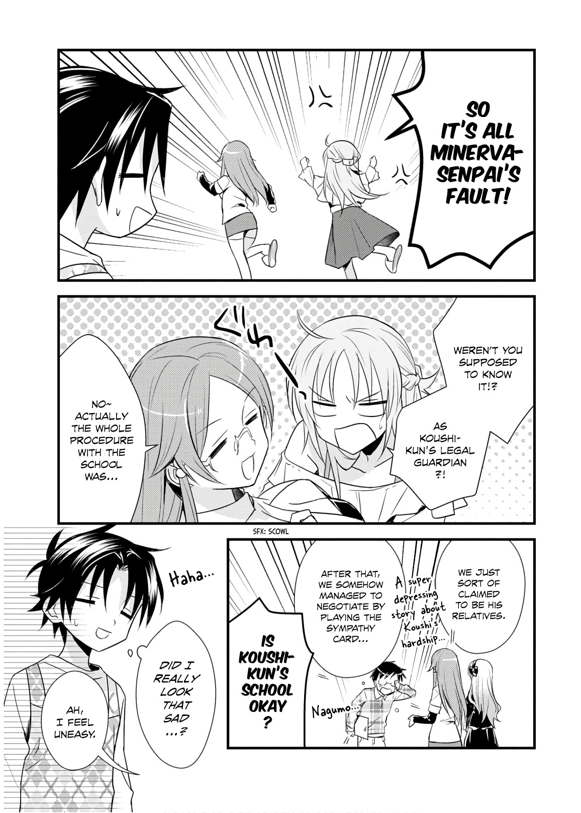 Megami-ryou no Ryoubo-kun. Chapter 27.5 page 3 - Chapter 27.5