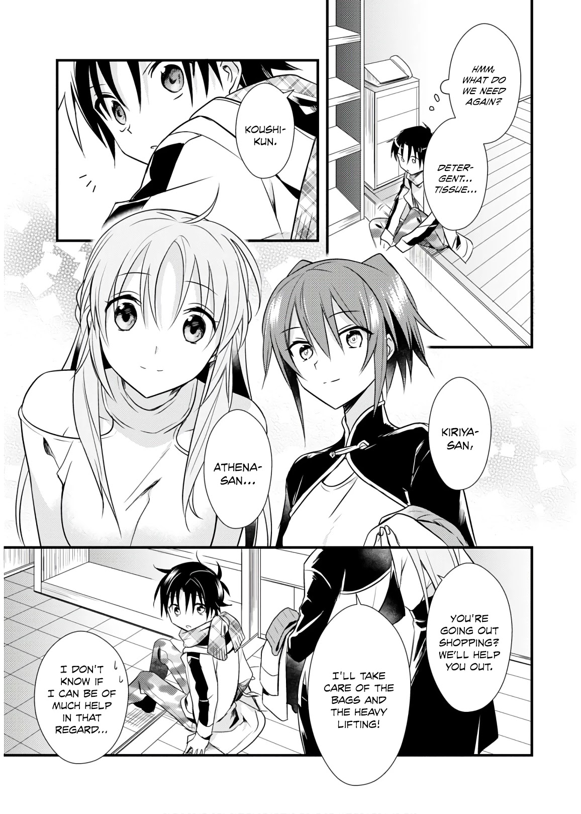 Megami-ryou no Ryoubo-kun. Chapter 27 page 15 - Chapter 27