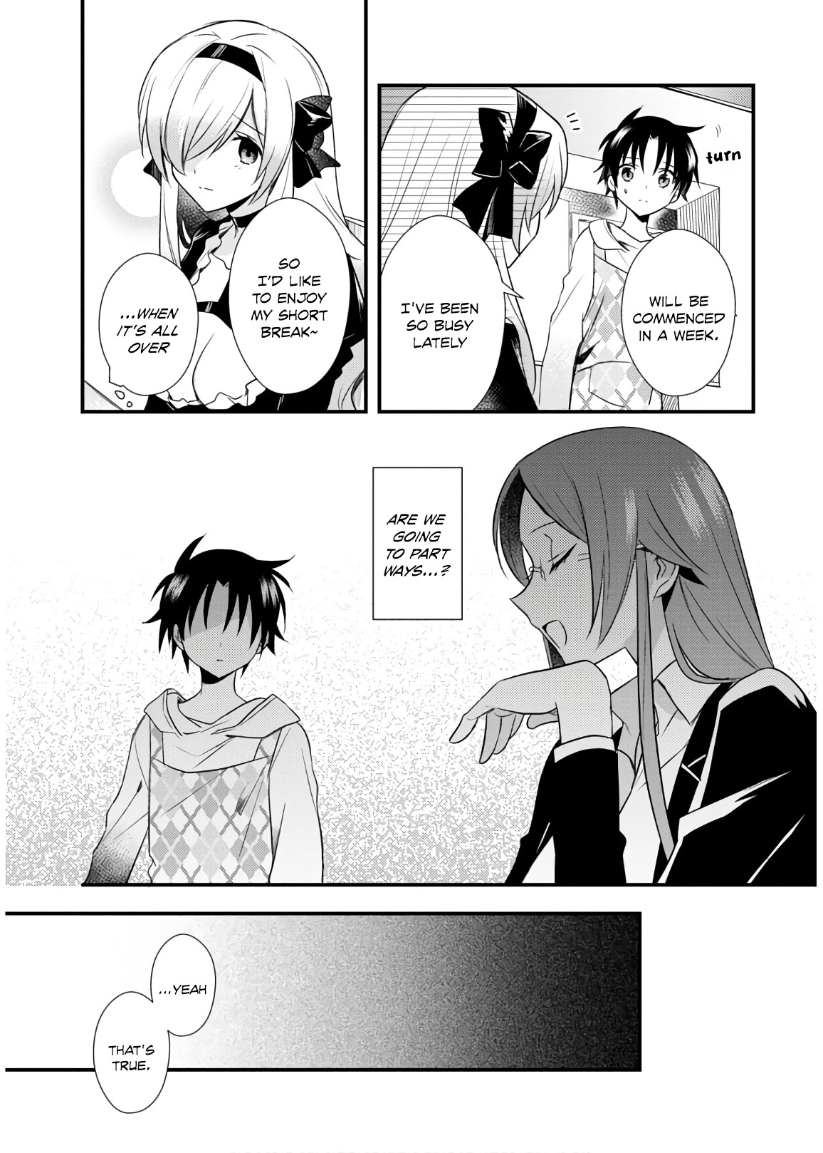 Megami-ryou no Ryoubo-kun. Chapter 27 page 3 - Chapter 27