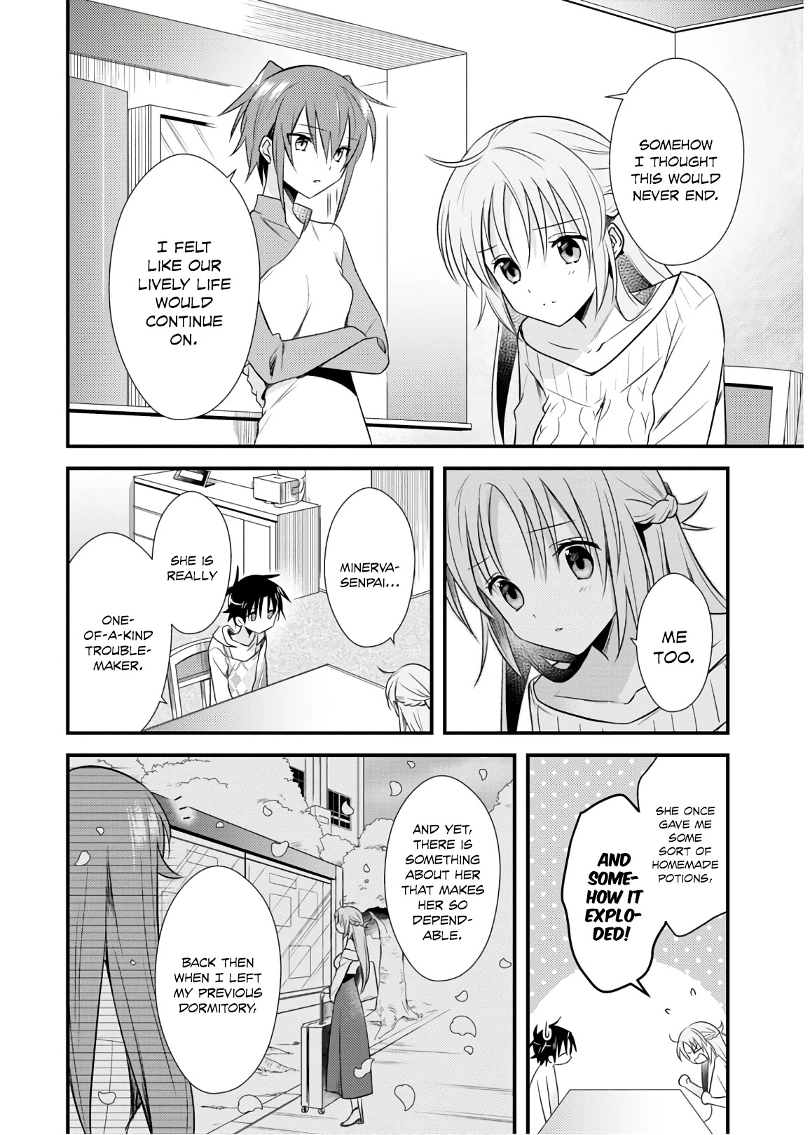 Megami-ryou no Ryoubo-kun. Chapter 27 page 4 - Chapter 27
