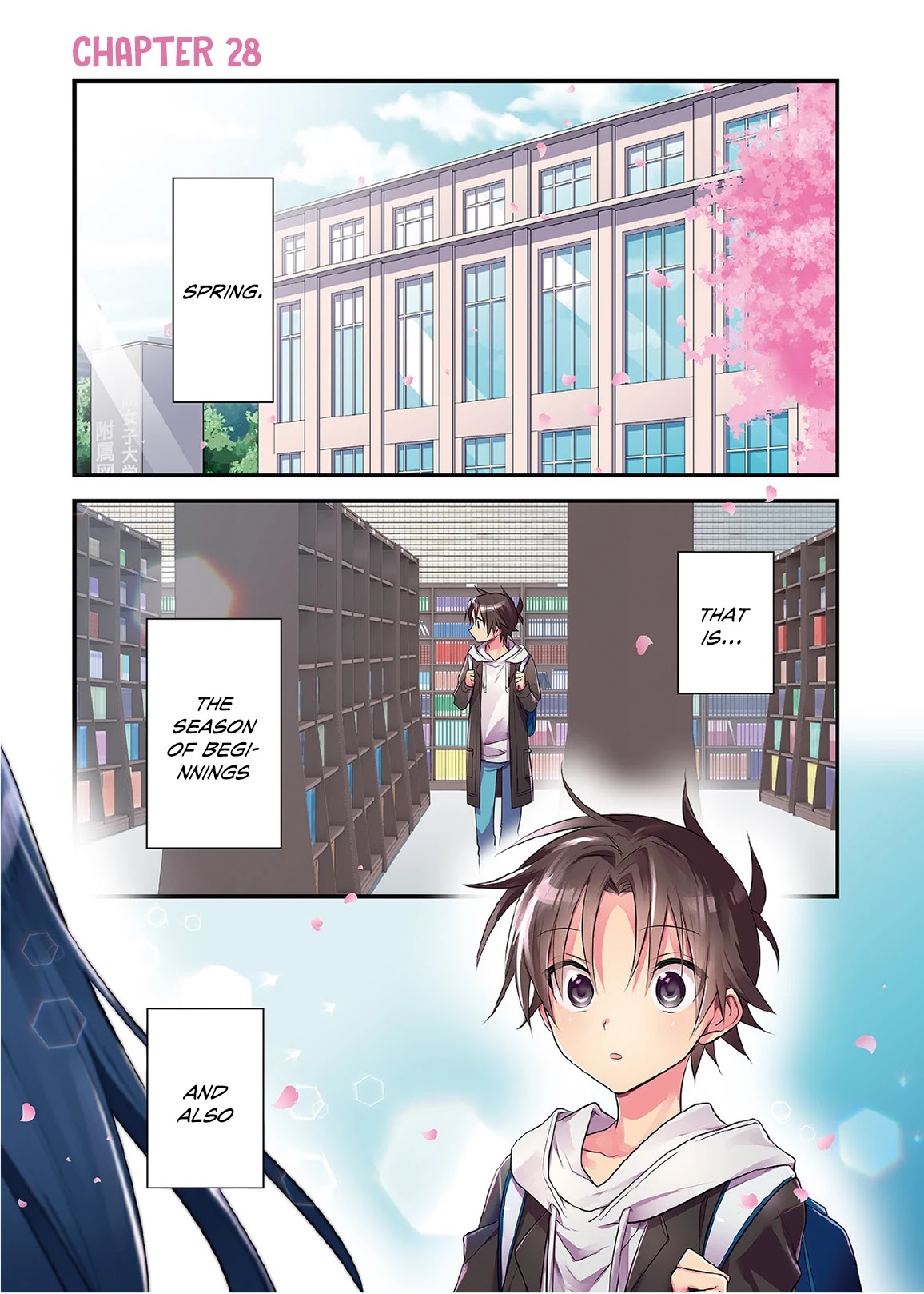 Megami-ryou no Ryoubo-kun. Chapter 28 page 2 - Chapter 28