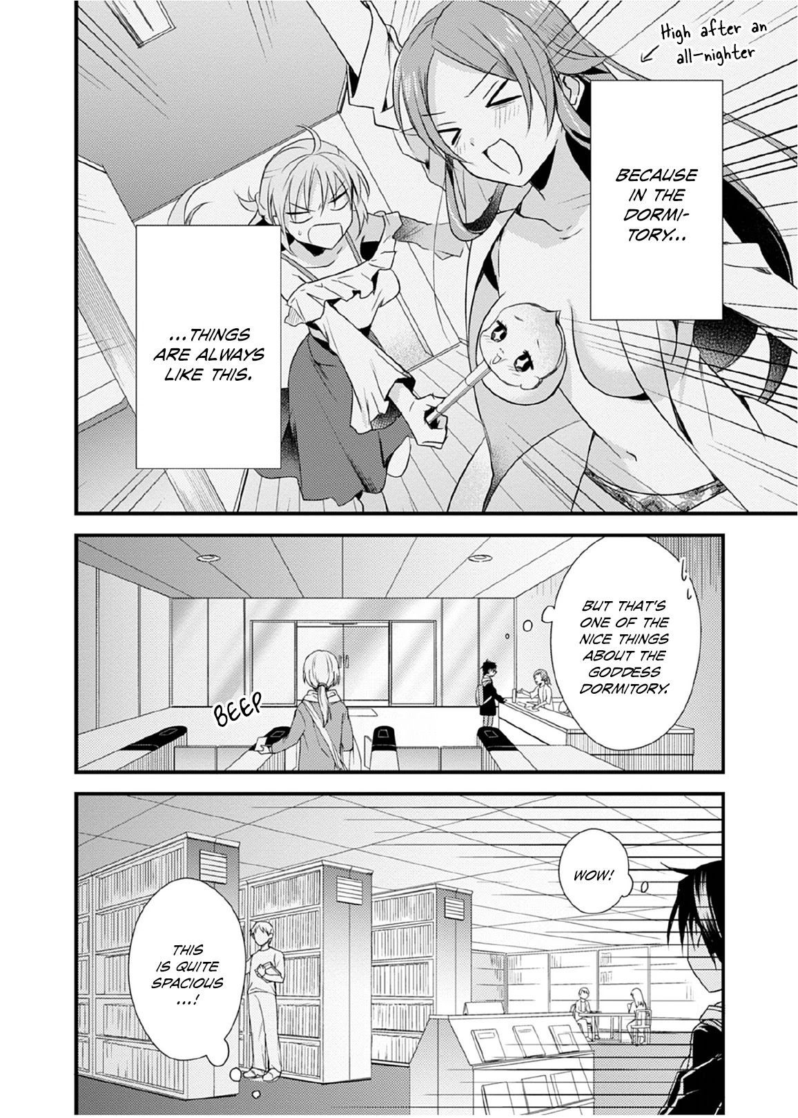 Megami-ryou no Ryoubo-kun. Chapter 28 page 6 - Chapter 28