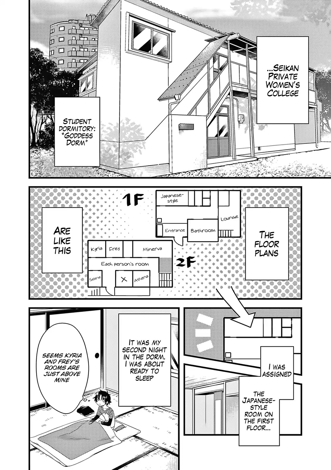 Megami-ryou no Ryoubo-kun. Chapter 3 page 6 - Chapter 3