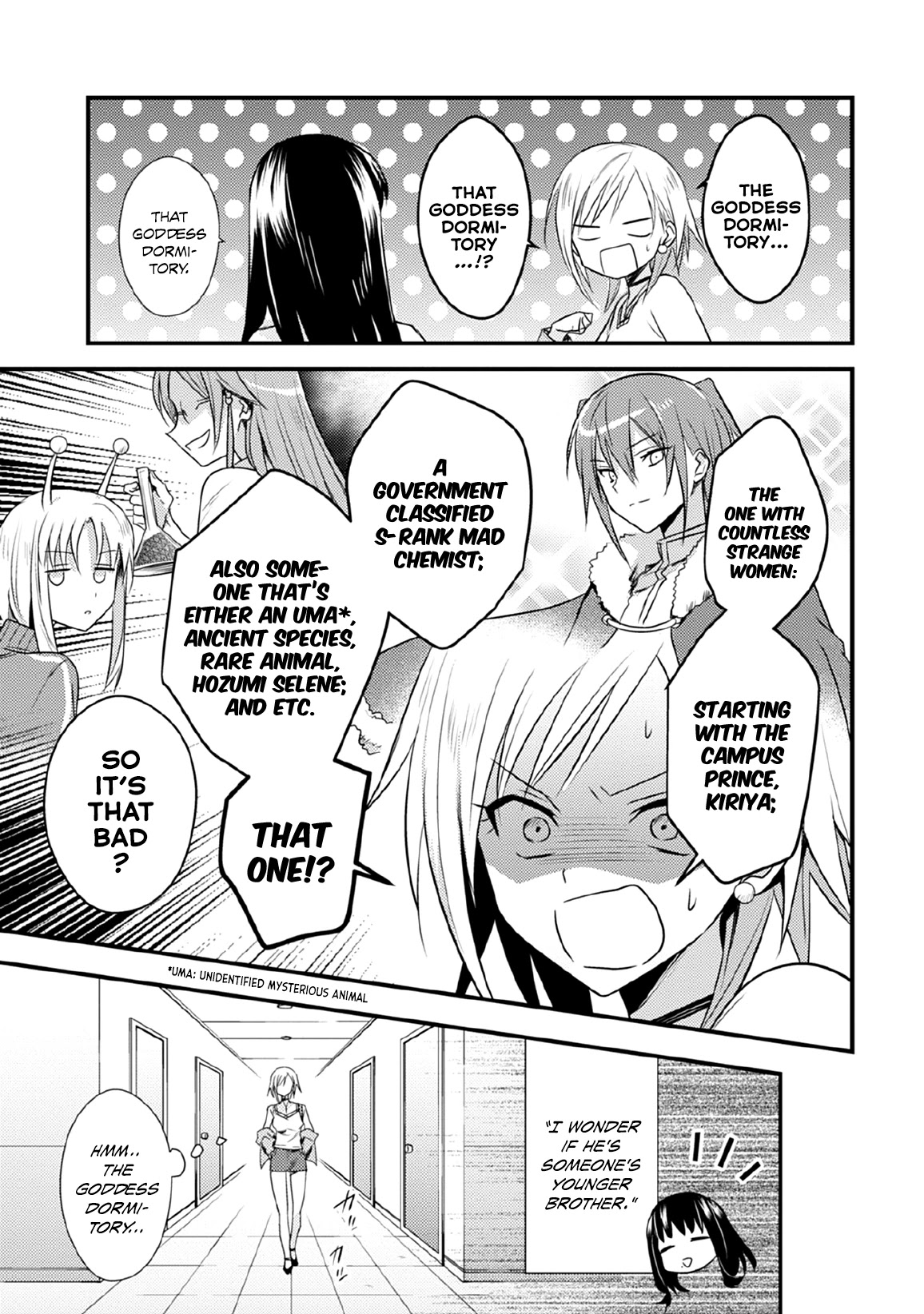 Megami-ryou no Ryoubo-kun. Chapter 30 page 5 - Chapter 30