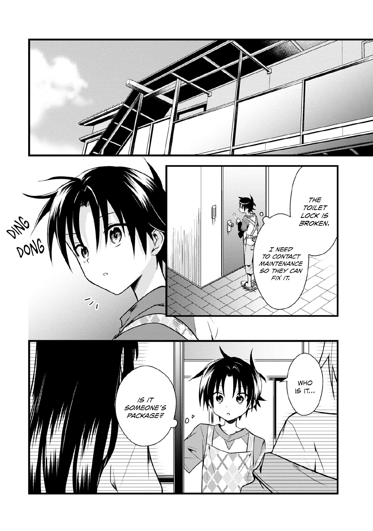 Megami-ryou no Ryoubo-kun. Chapter 31 page 2 - Chapter 31