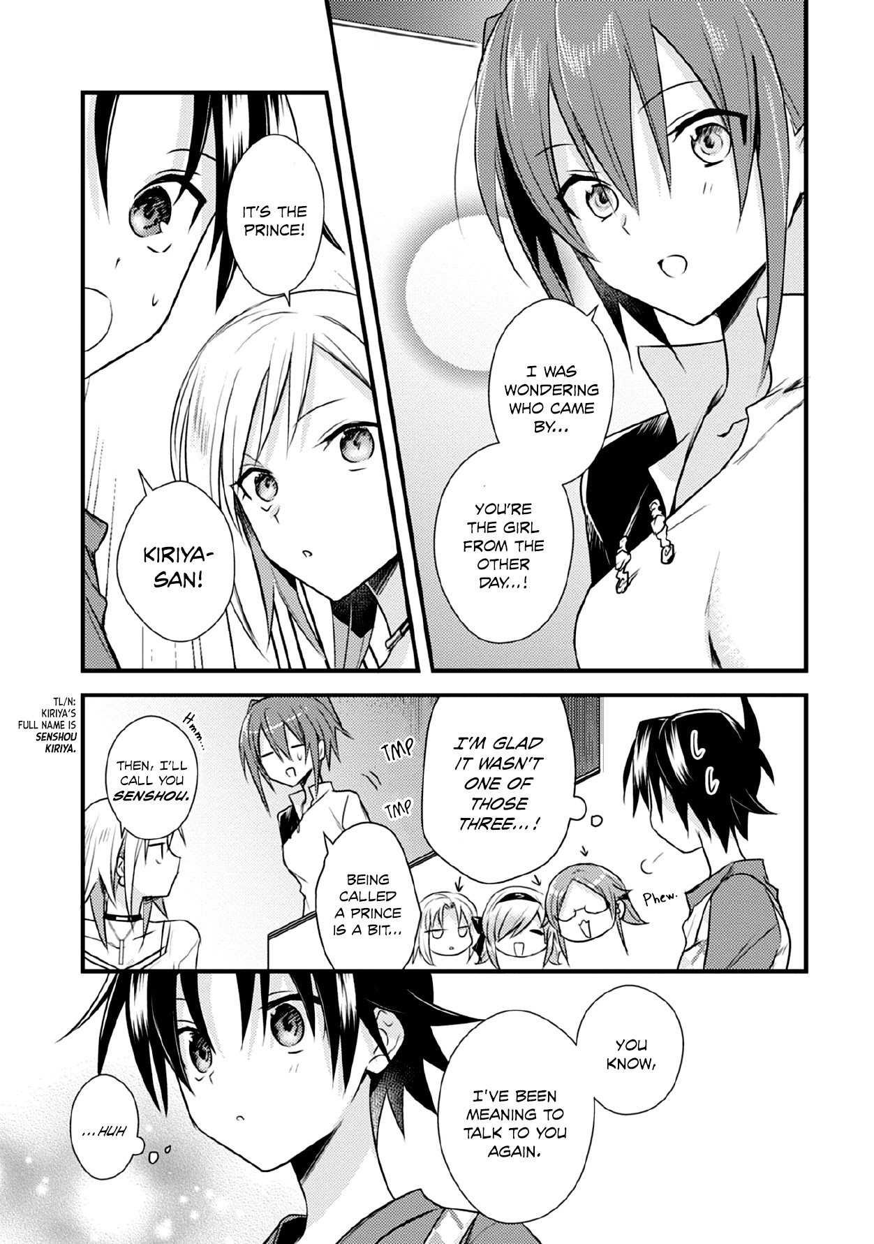 Megami-ryou no Ryoubo-kun. Chapter 31 page 7 - Chapter 31