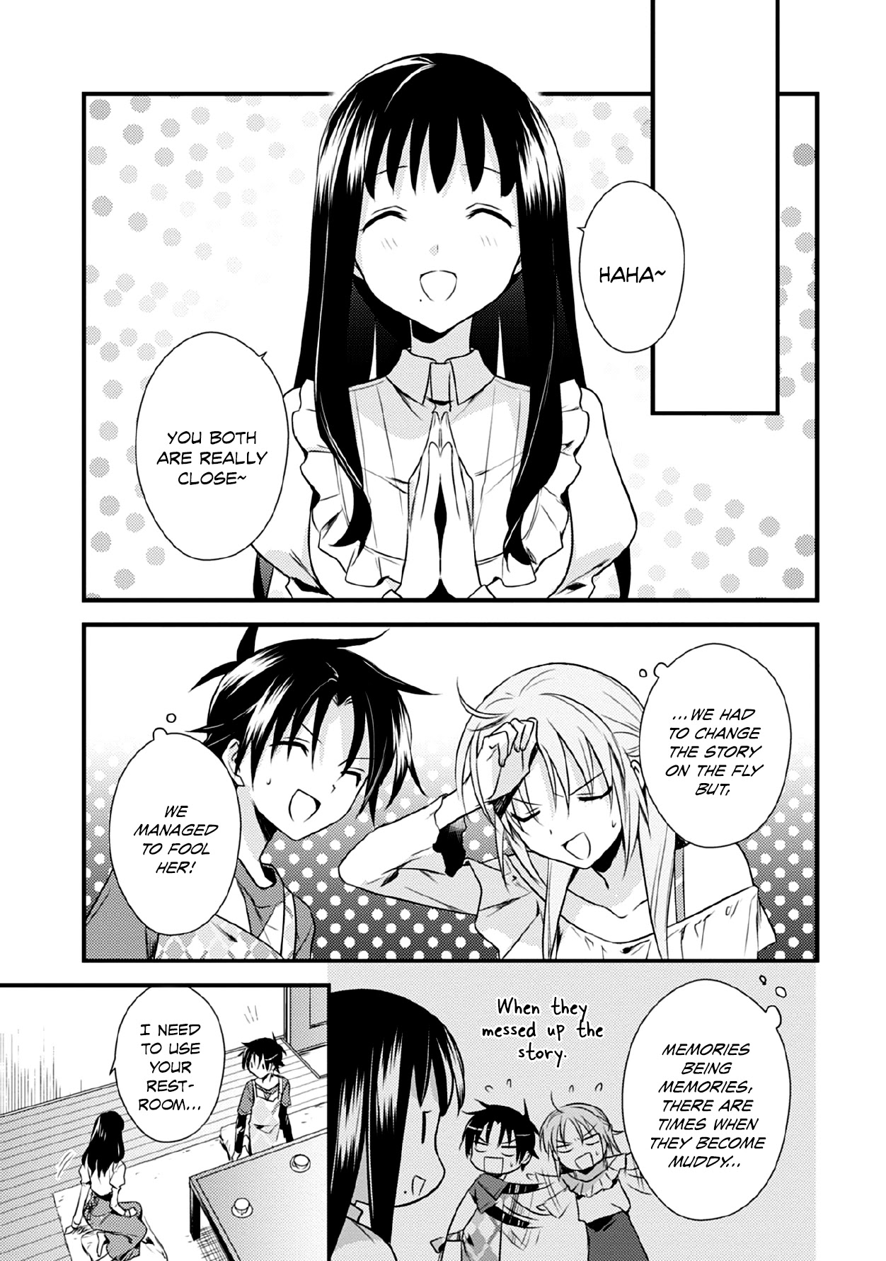 Megami-ryou no Ryoubo-kun. Chapter 32 page 11 - Chapter 32