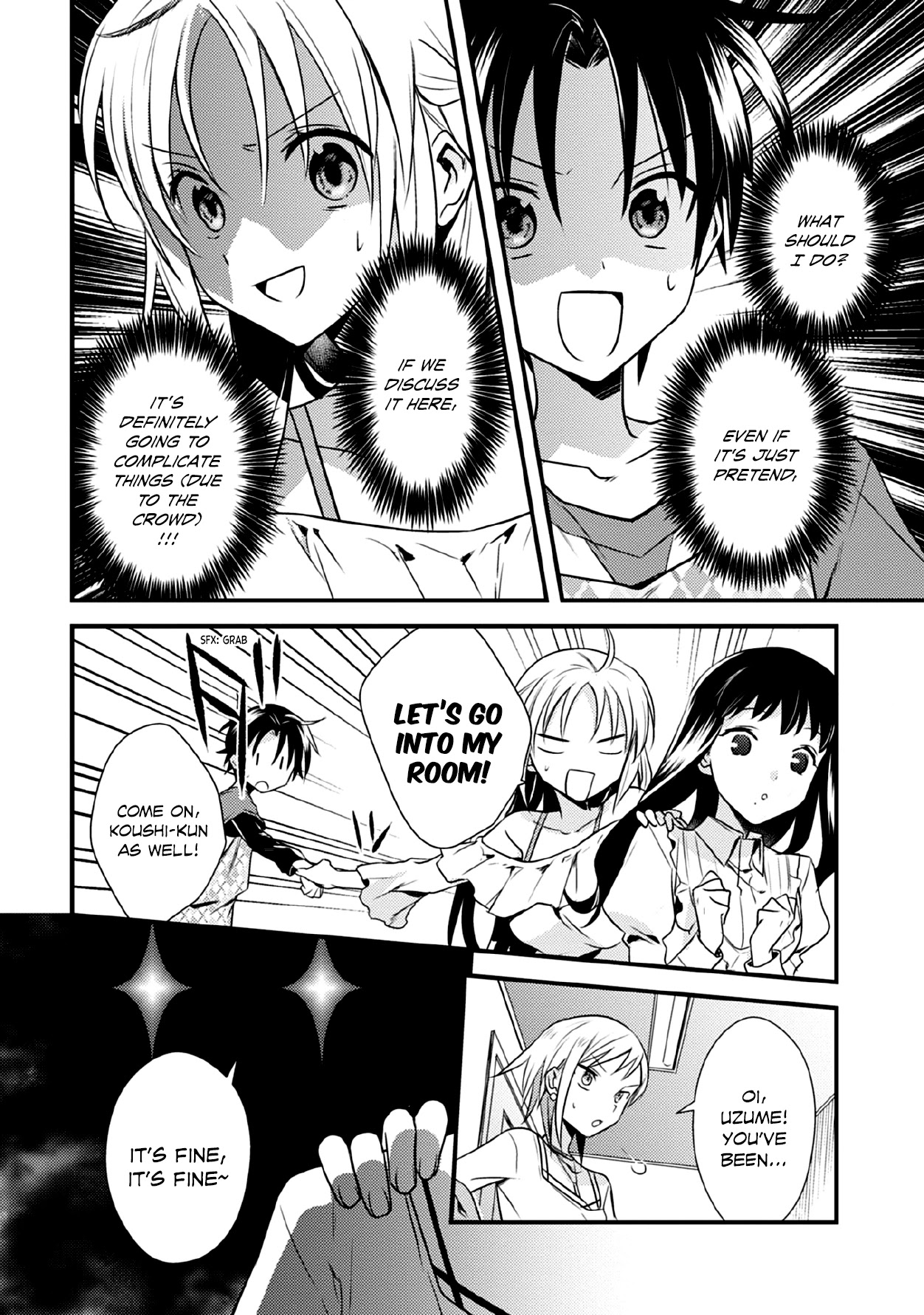 Megami-ryou no Ryoubo-kun. Chapter 32 page 4 - Chapter 32