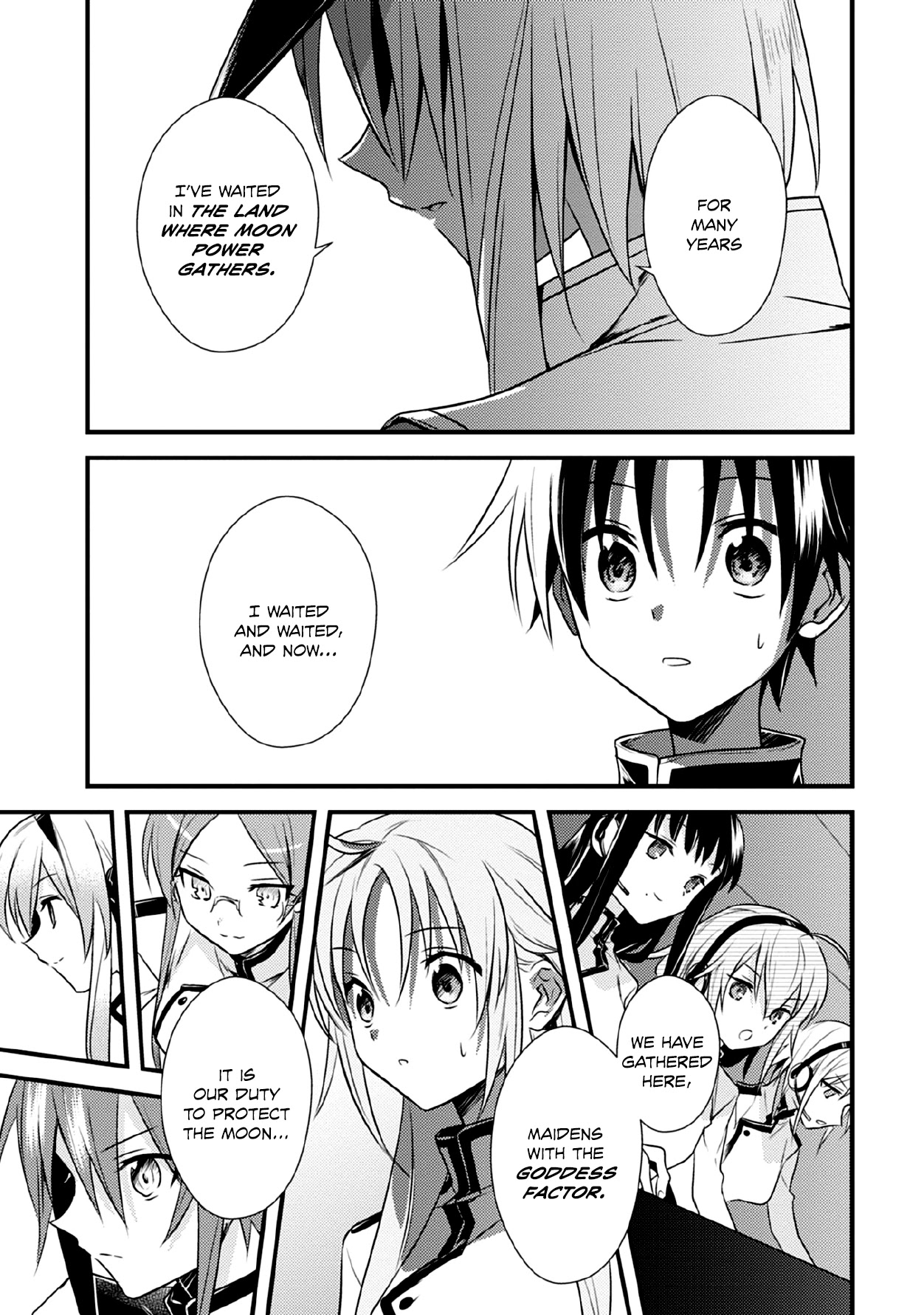 Megami-ryou no Ryoubo-kun. Chapter 33 page 6 - Chapter 33