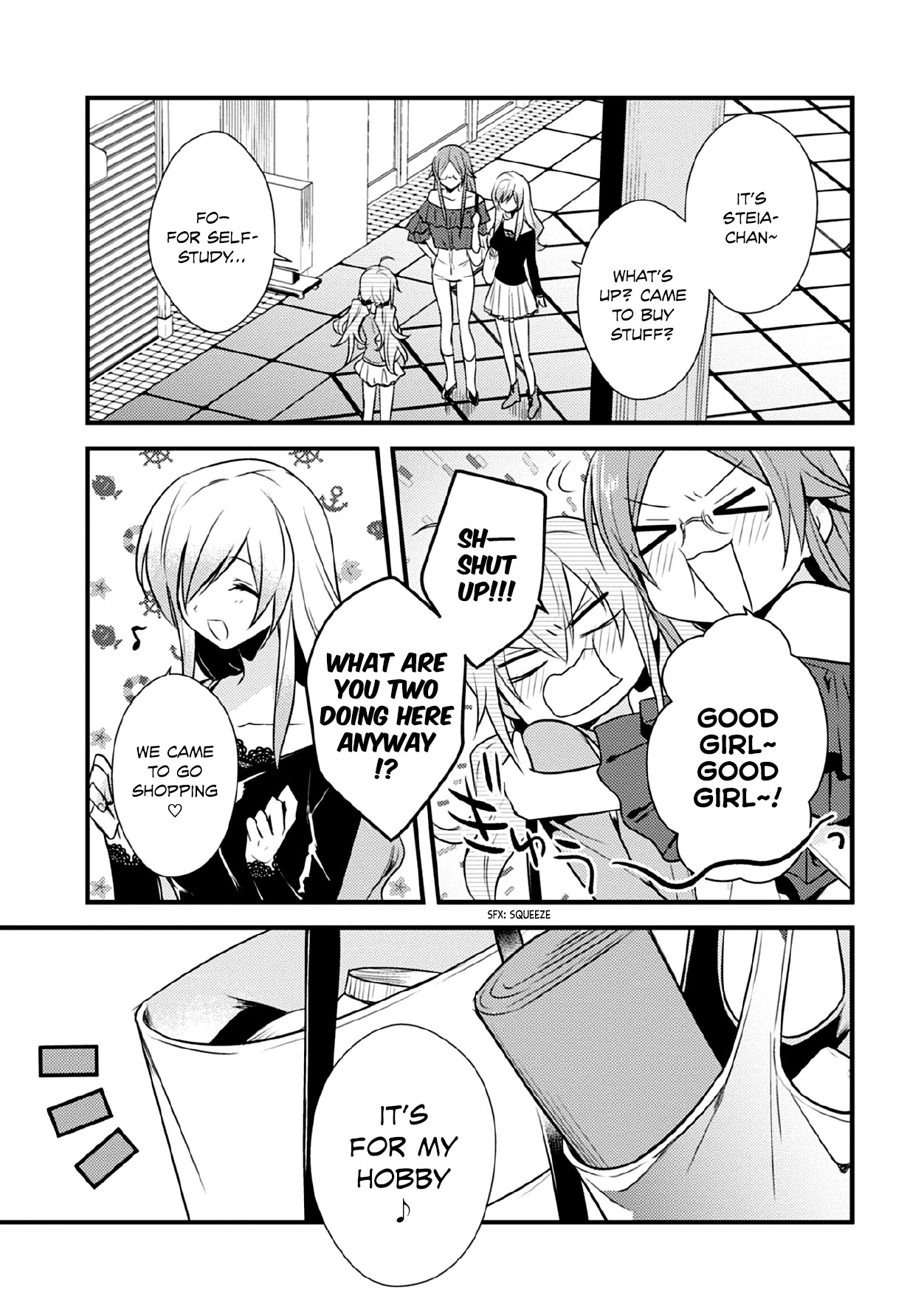 Megami-ryou no Ryoubo-kun. Chapter 34 page 3 - Chapter 34
