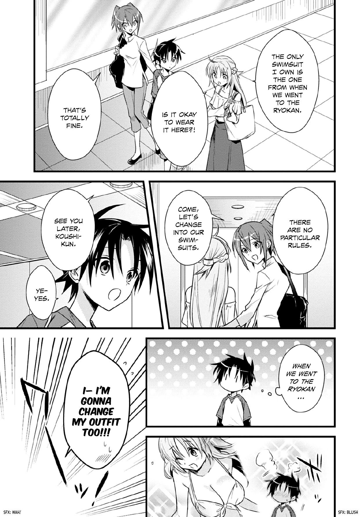 Megami-ryou no Ryoubo-kun. Chapter 35 page 11 - Chapter 35