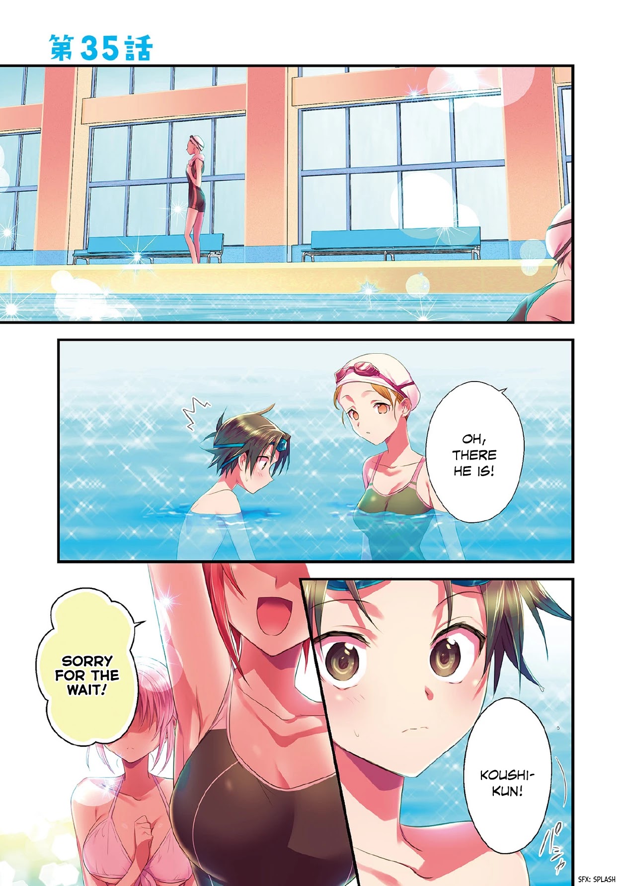 Megami-ryou no Ryoubo-kun. Chapter 35 page 2 - Chapter 35