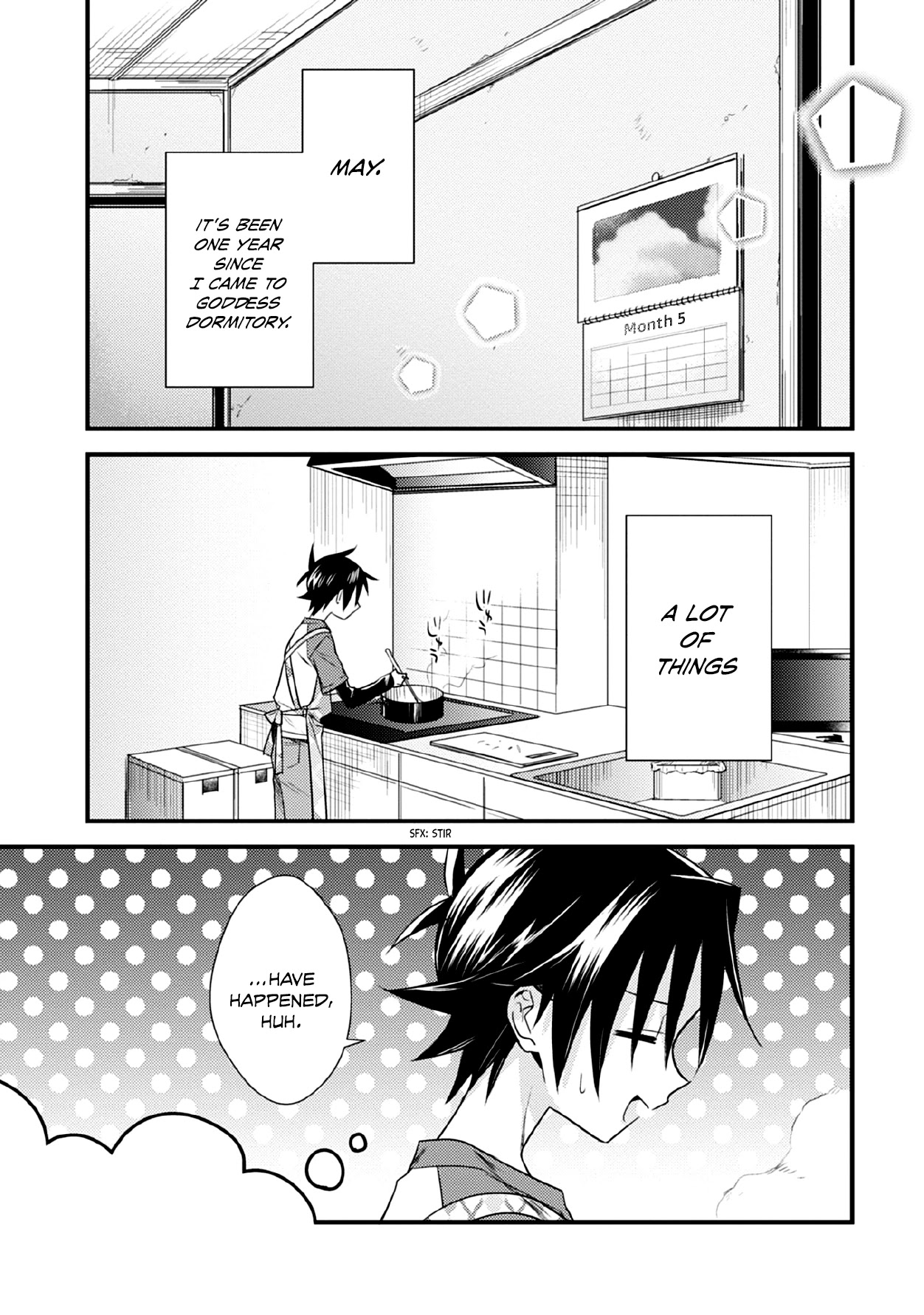 Megami-ryou no Ryoubo-kun. Chapter 35 page 5 - Chapter 35