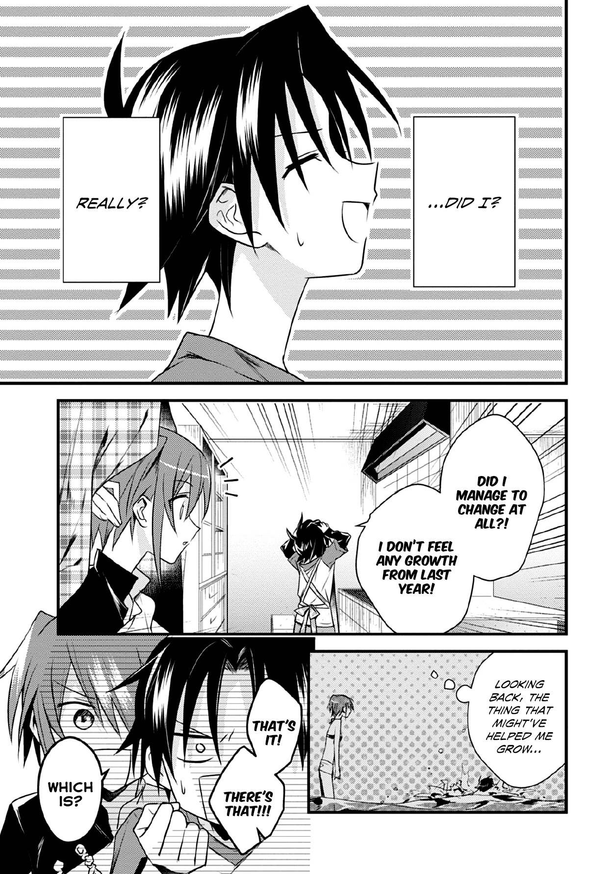 Megami-ryou no Ryoubo-kun. Chapter 35 page 7 - Chapter 35