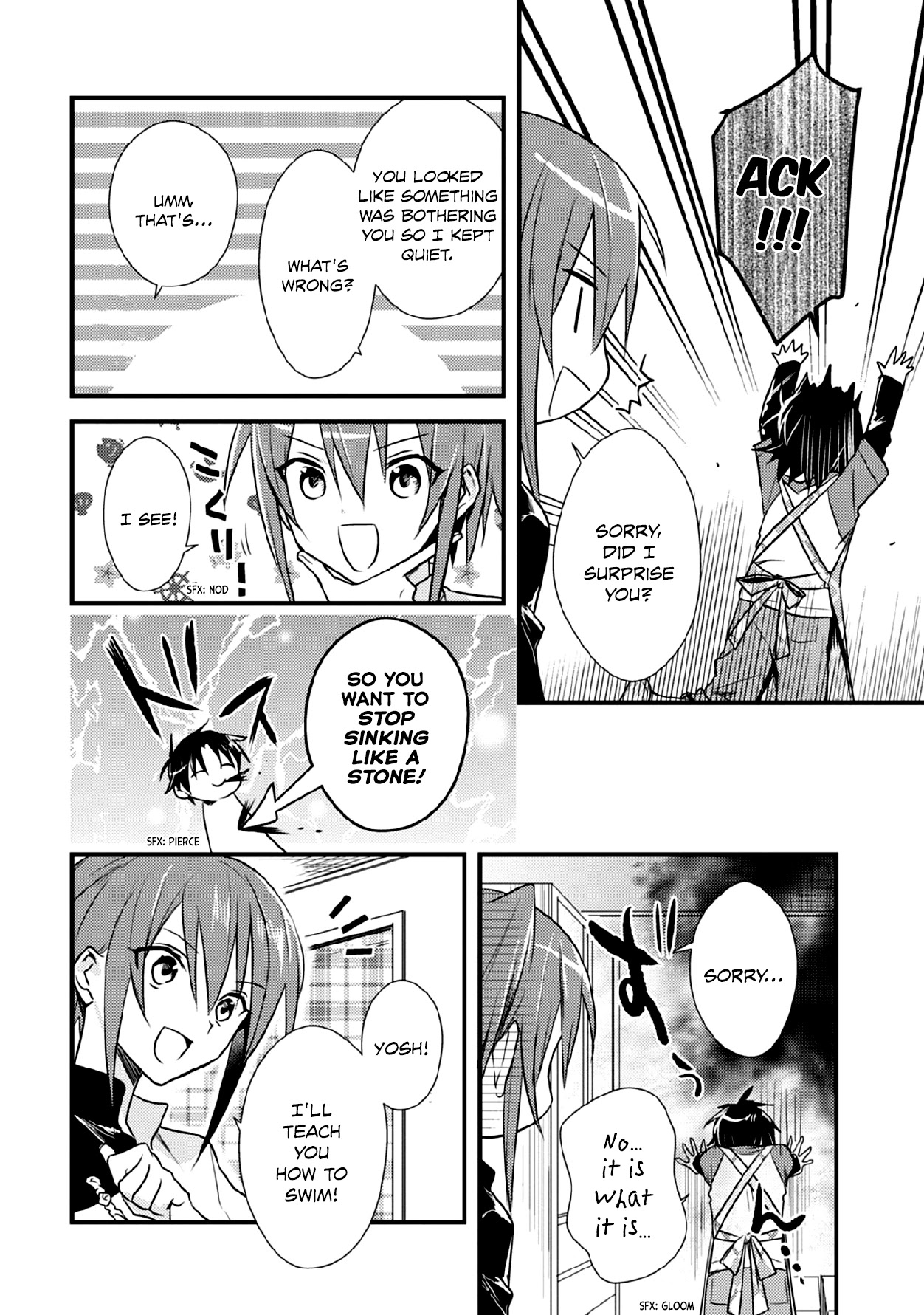 Megami-ryou no Ryoubo-kun. Chapter 35 page 8 - Chapter 35