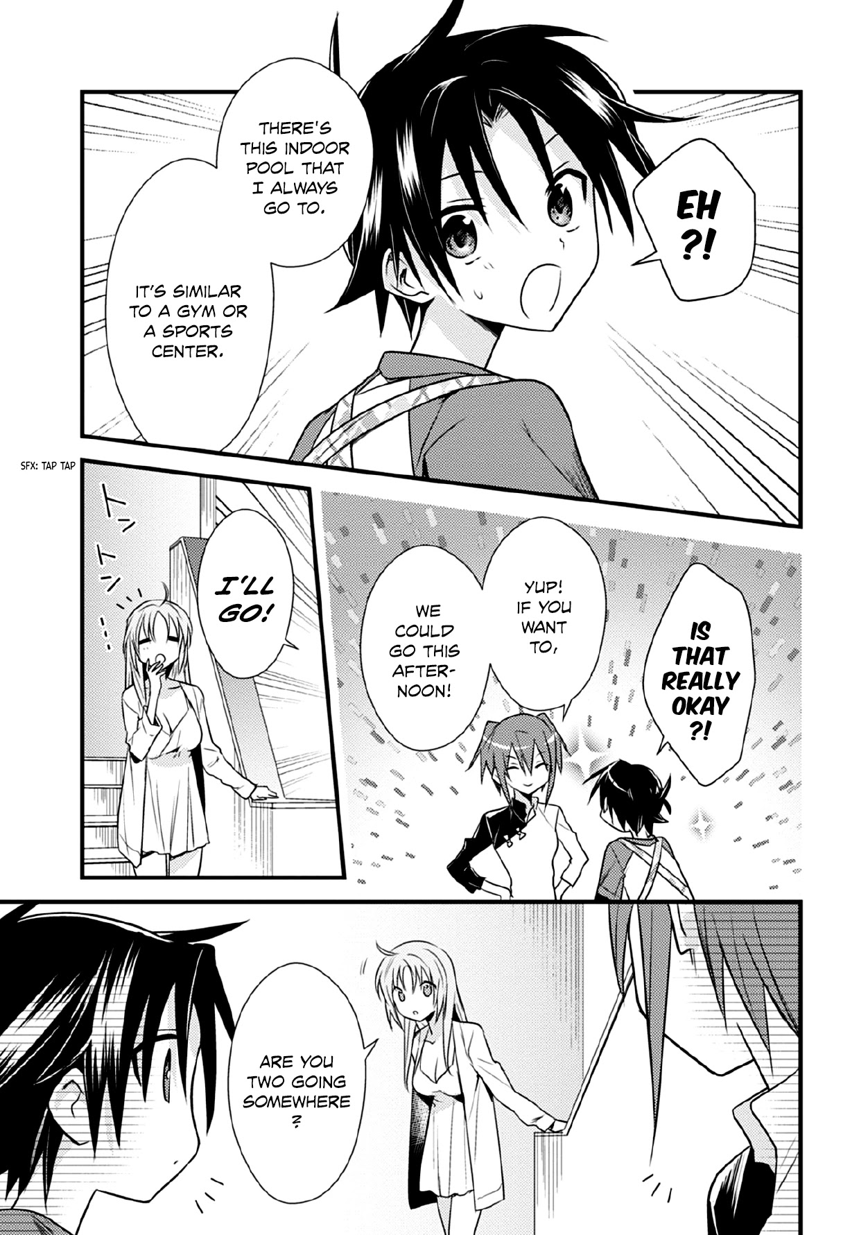 Megami-ryou no Ryoubo-kun. Chapter 35 page 9 - Chapter 35