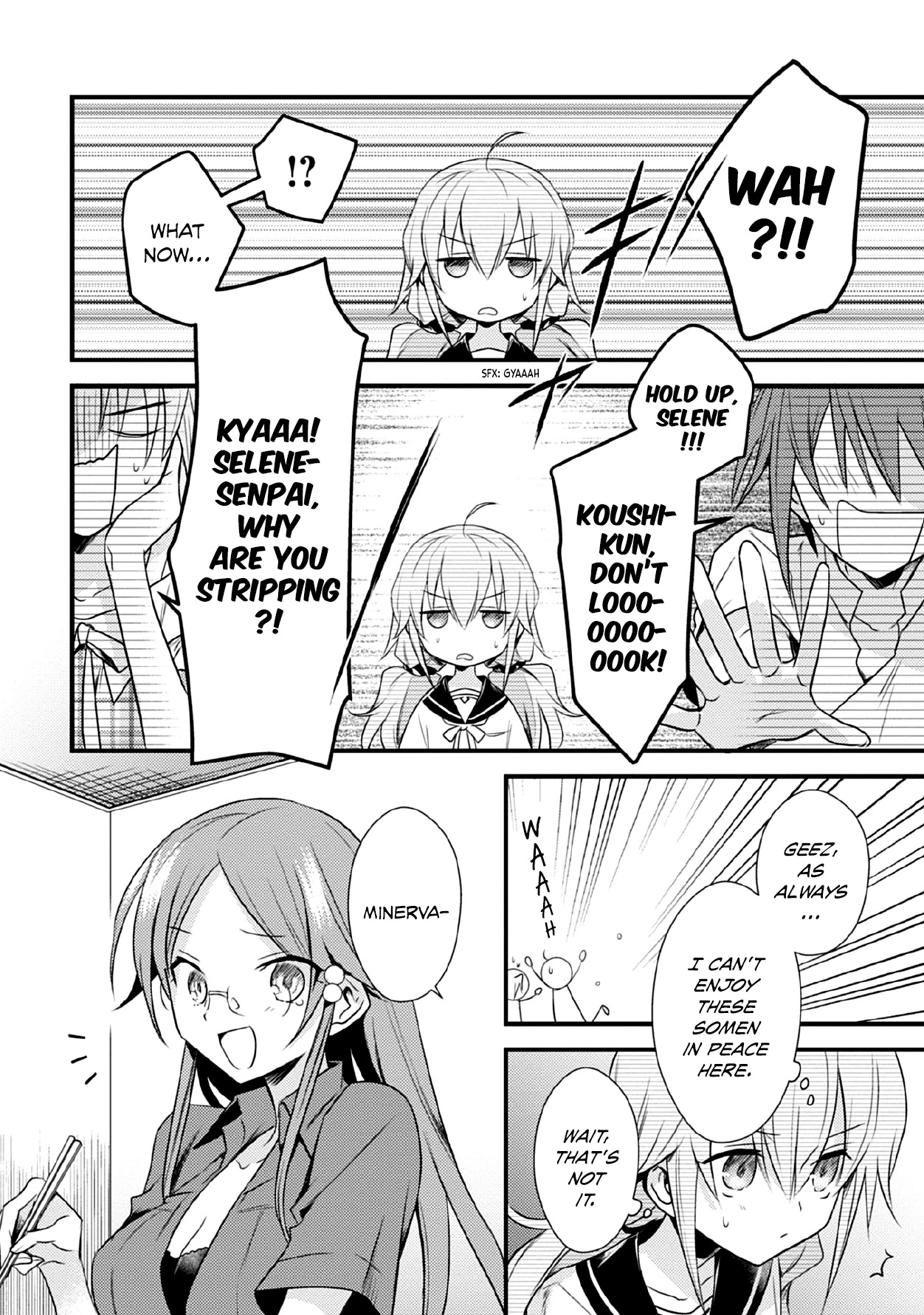 Megami-ryou no Ryoubo-kun. Chapter 40 page 11 - Chapter 40