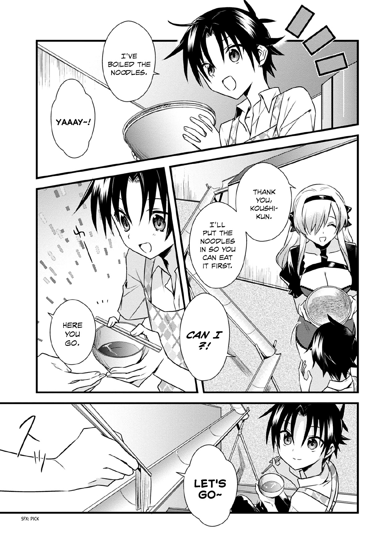 Megami-ryou no Ryoubo-kun. Chapter 40 page 5 - Chapter 40