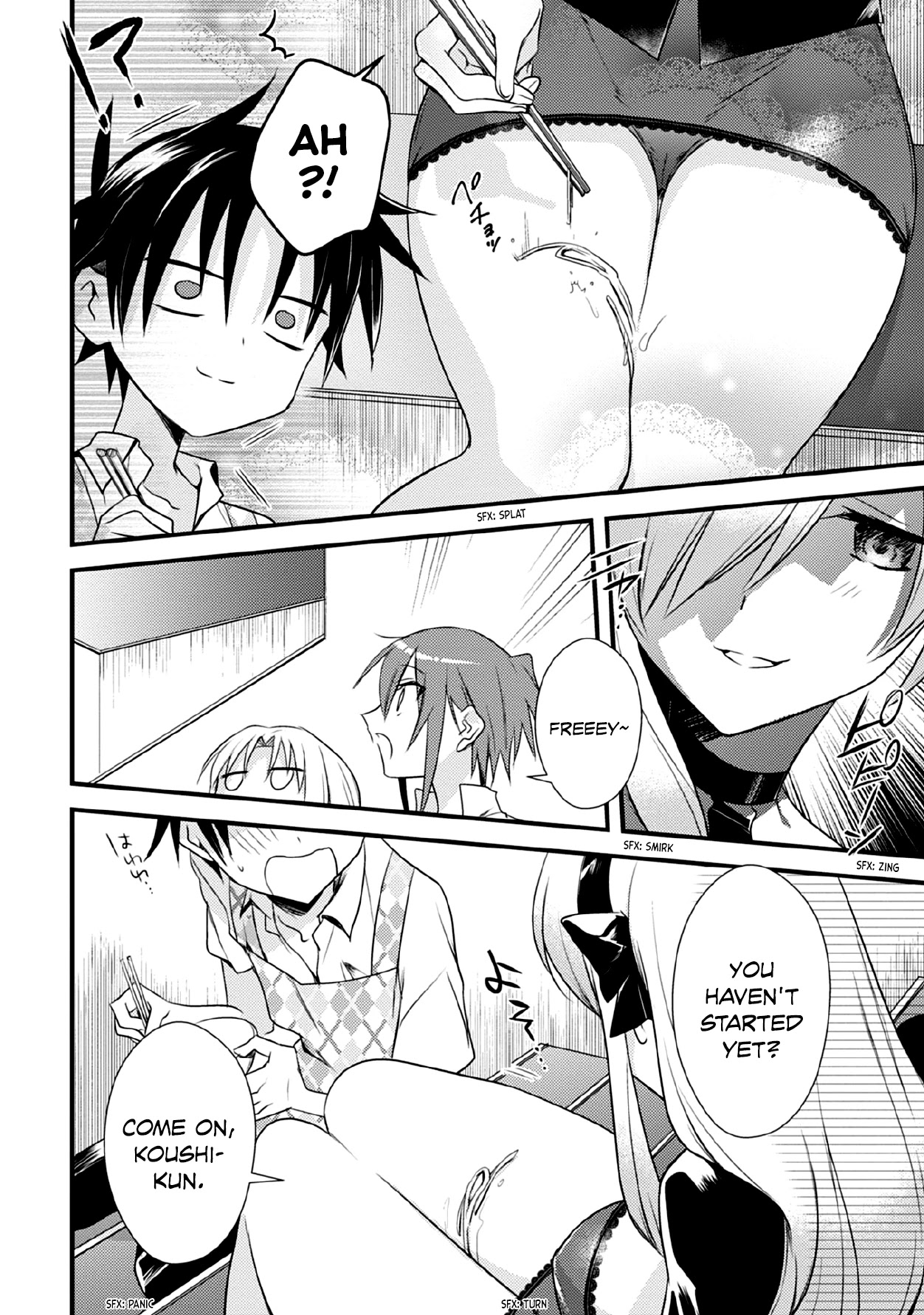 Megami-ryou no Ryoubo-kun. Chapter 40 page 6 - Chapter 40