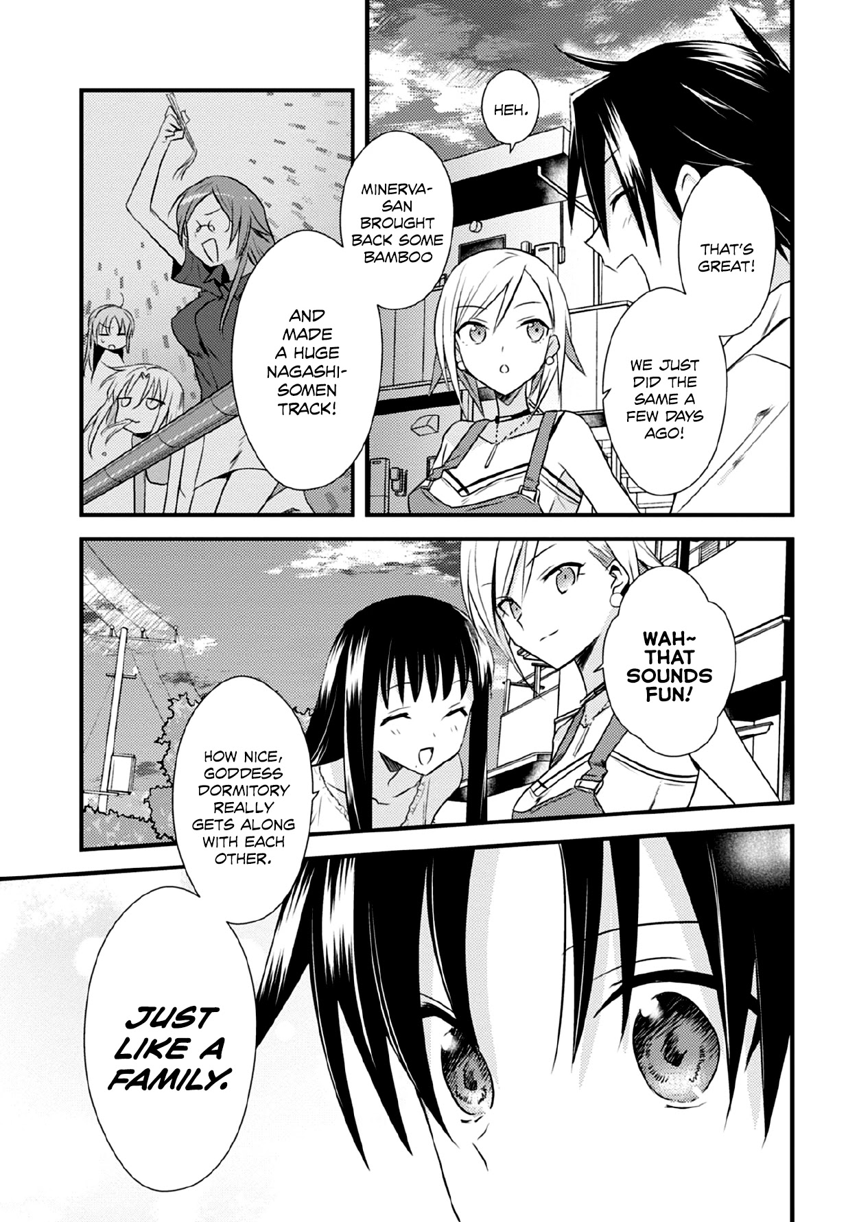 Megami-ryou no Ryoubo-kun. Chapter 41 page 11 - Chapter 41