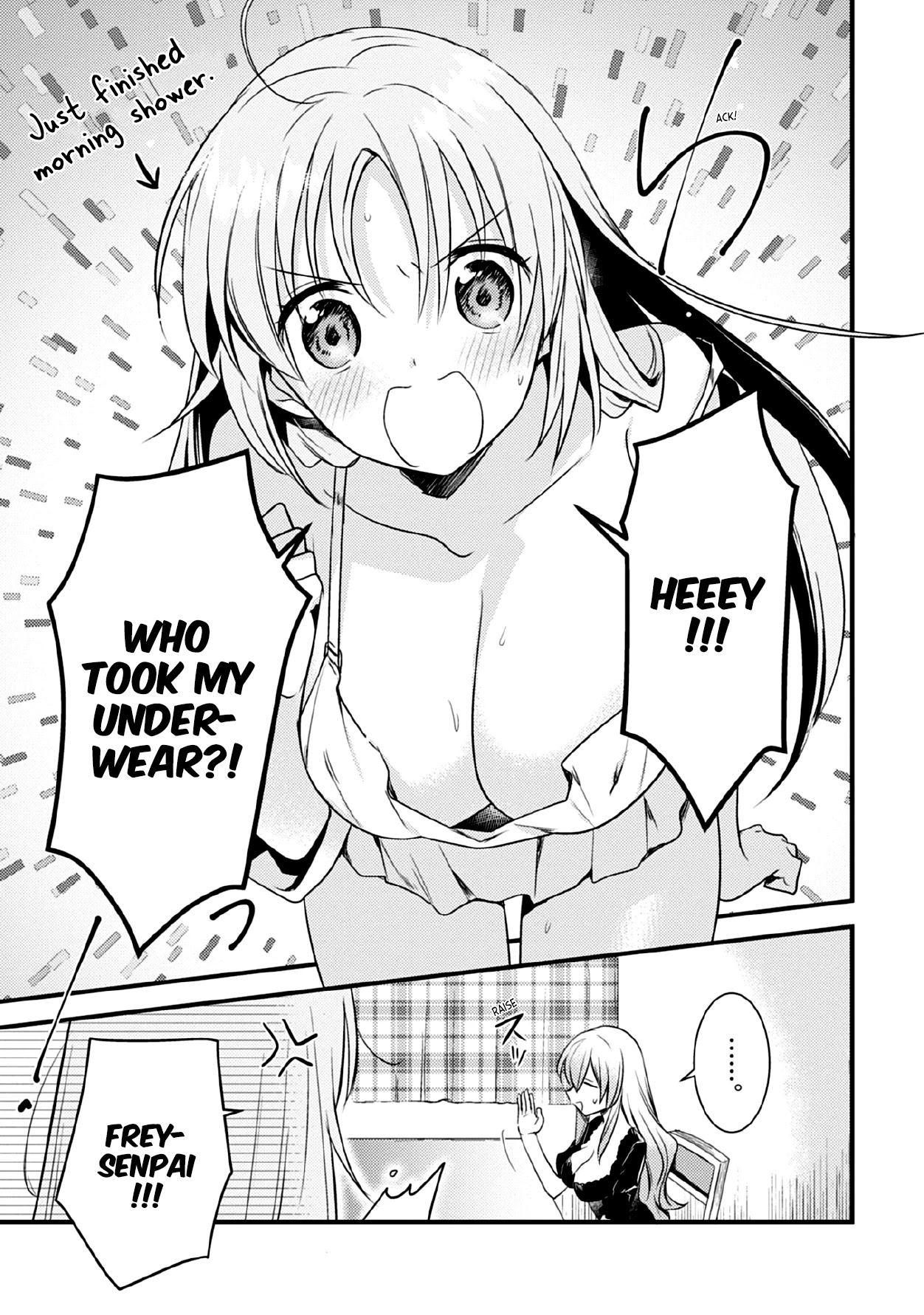 Megami-ryou no Ryoubo-kun. Chapter 41 page 3 - Chapter 41