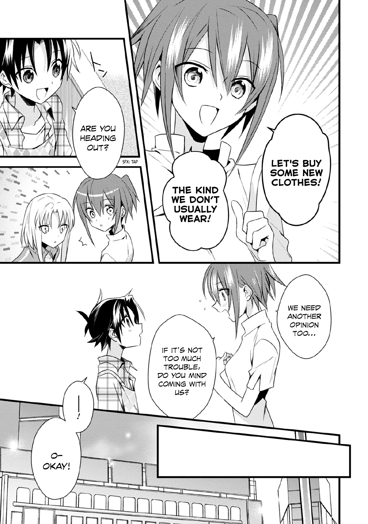 Megami-ryou no Ryoubo-kun. Chapter 42 page 3 - Chapter 42