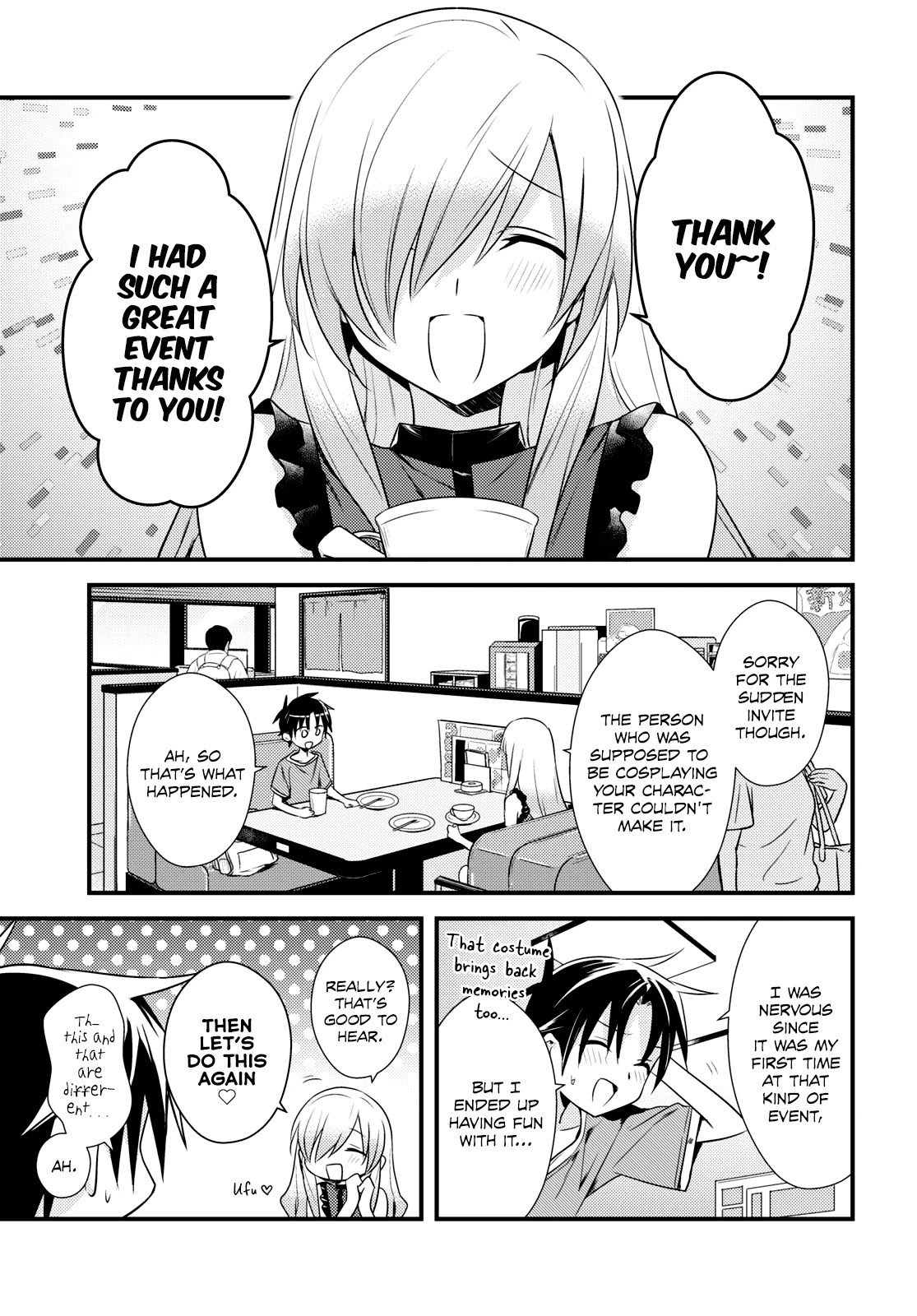 Megami-ryou no Ryoubo-kun. Chapter 43 page 3 - Chapter 43