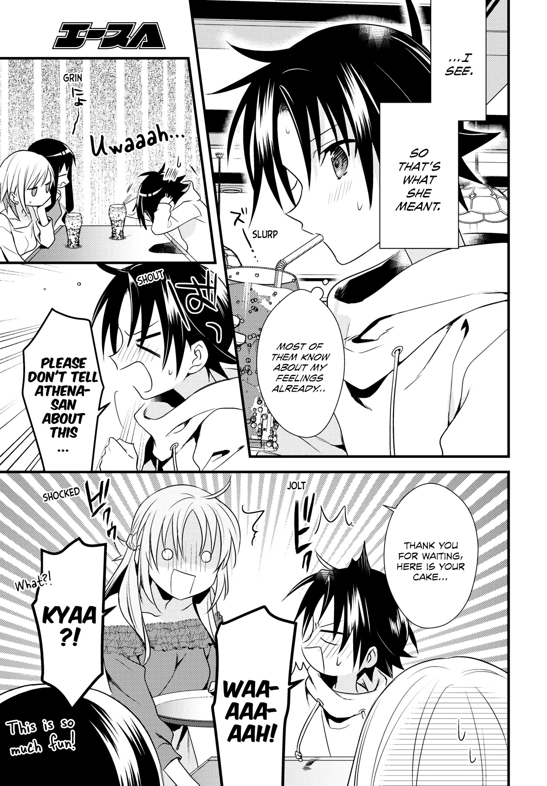 Megami-ryou no Ryoubo-kun. Chapter 49 page 19 - Chapter 49
