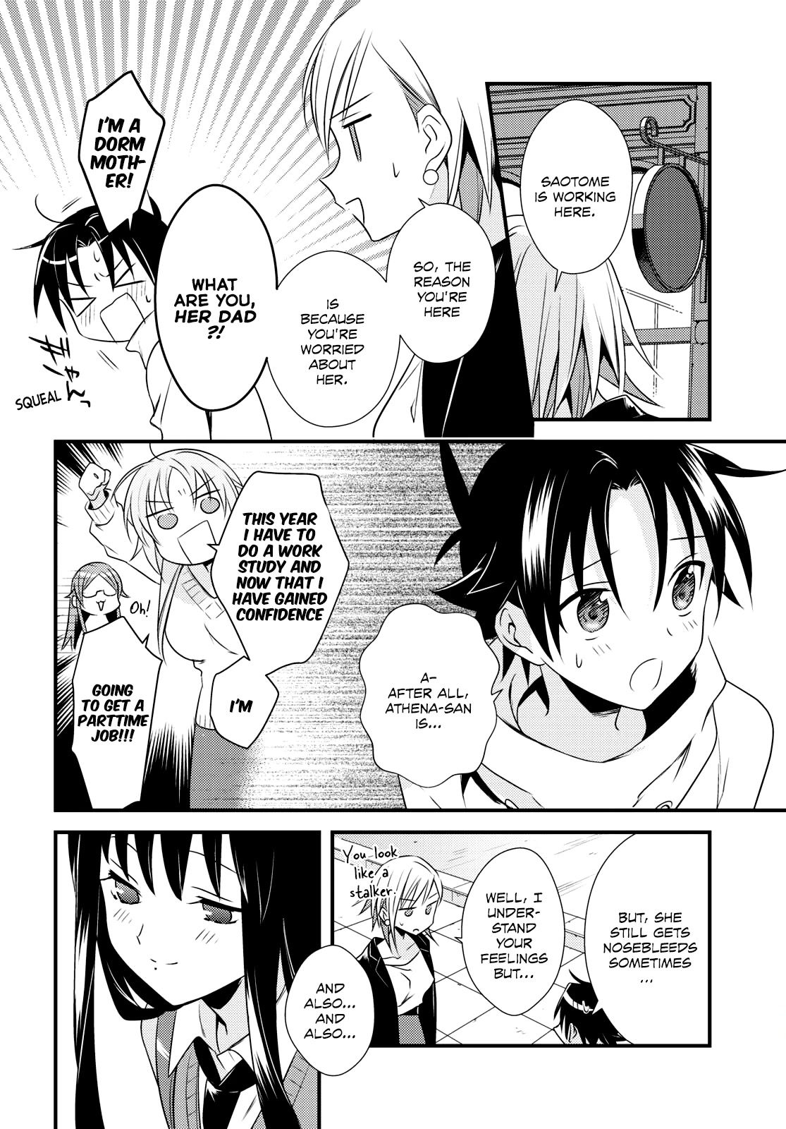 Megami-ryou no Ryoubo-kun. Chapter 49 page 4 - Chapter 49