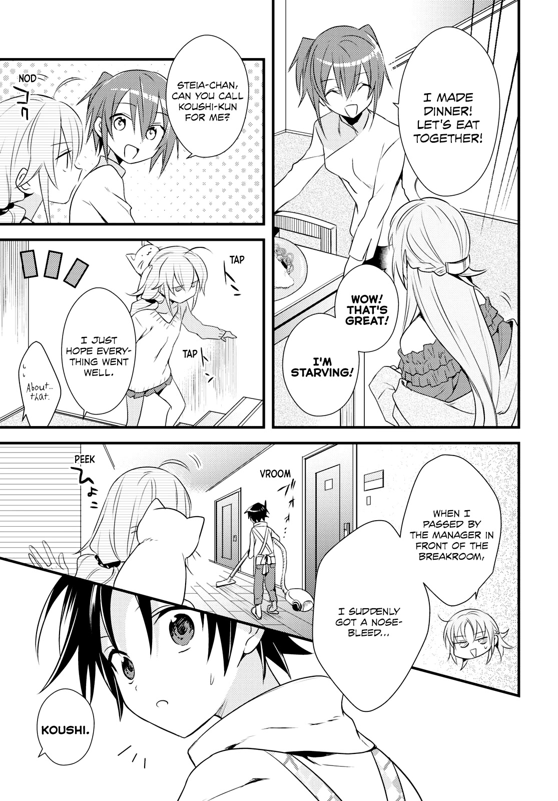 Megami-ryou no Ryoubo-kun. Chapter 50 page 3 - Chapter 50