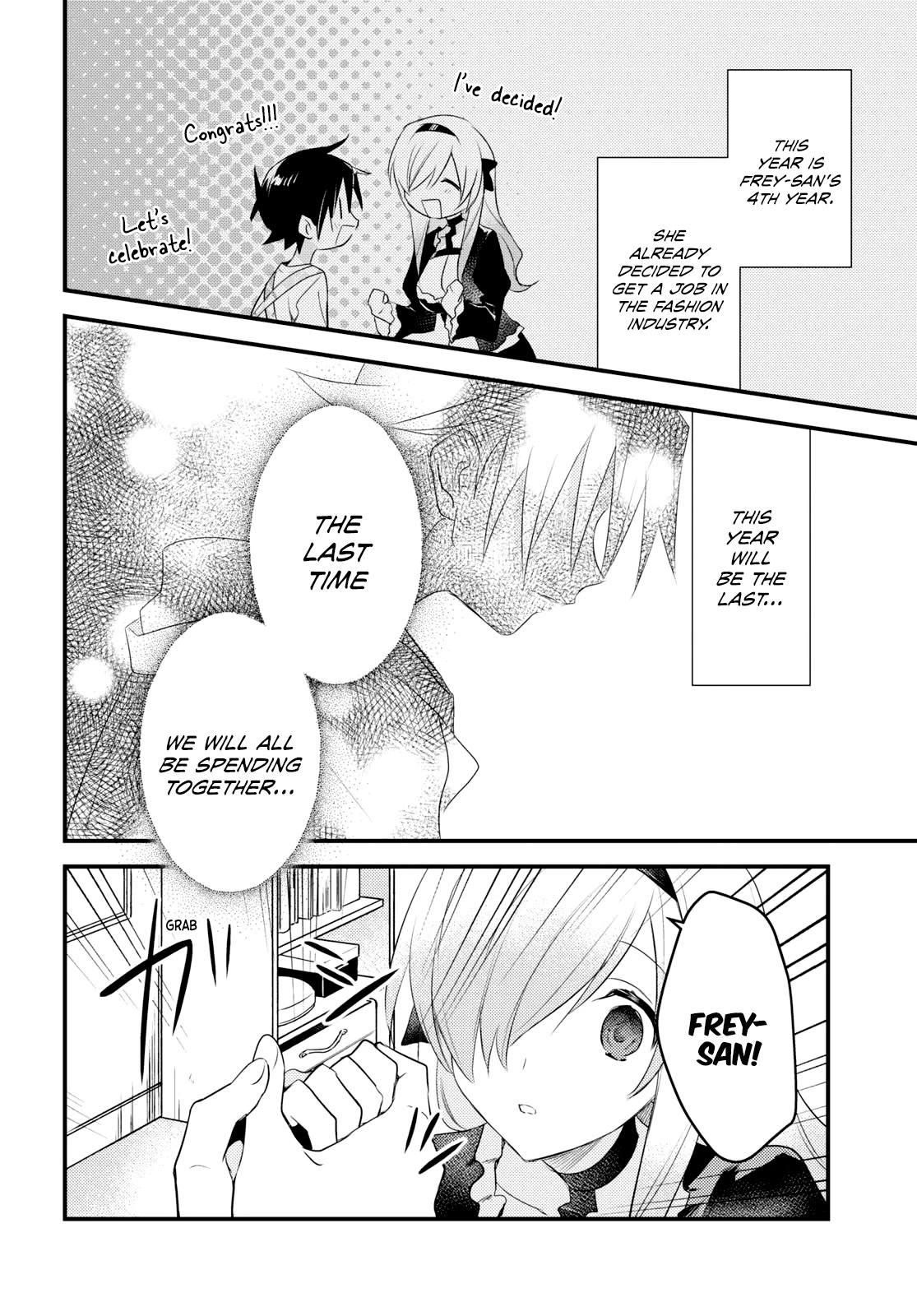 Megami-ryou no Ryoubo-kun. Chapter 53 page 8 - Chapter 53
