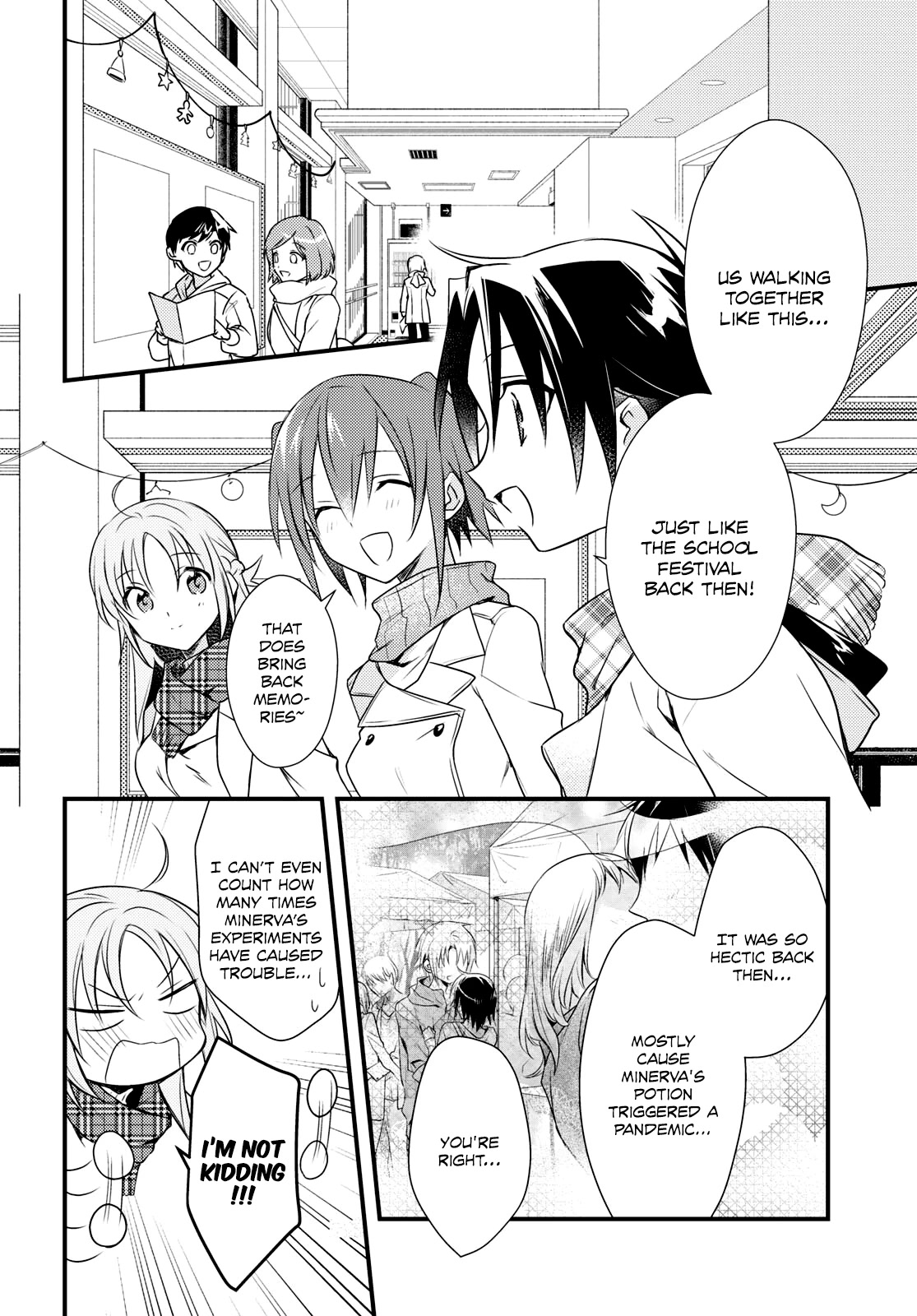 Megami-ryou no Ryoubo-kun. Chapter 54 page 6 - Chapter 54