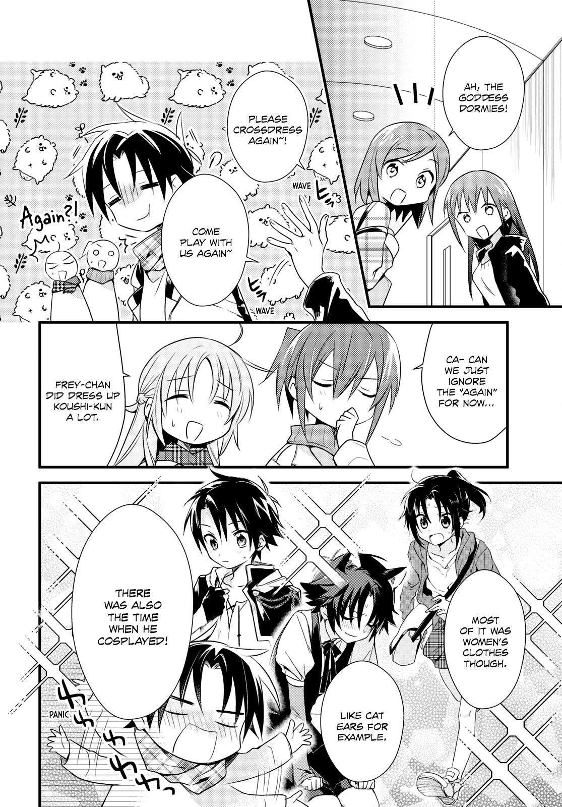 Megami-ryou no Ryoubo-kun. Chapter 54 page 8 - Chapter 54