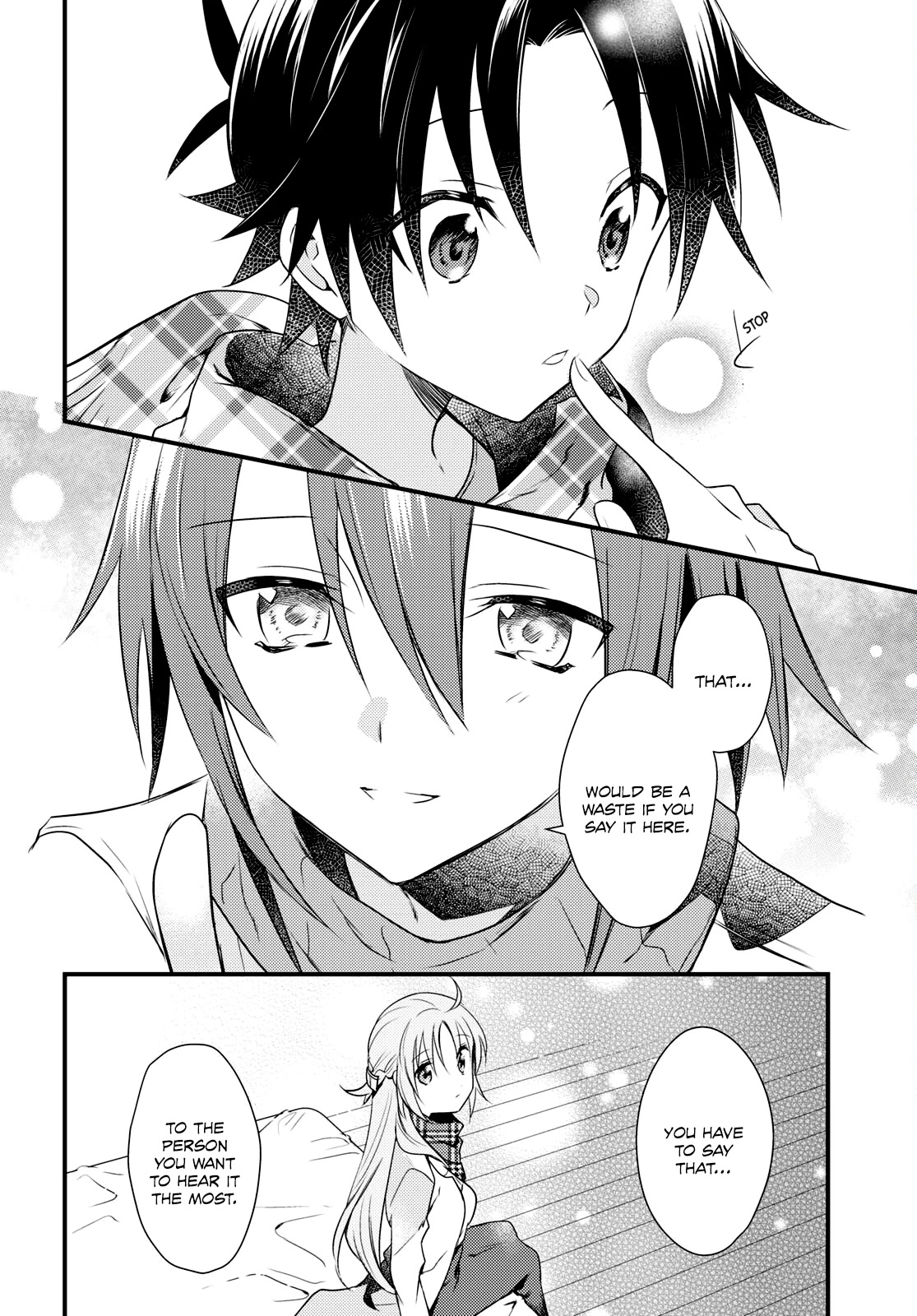 Megami-ryou no Ryoubo-kun. Chapter 55 page 12 - Chapter 55 [END]
