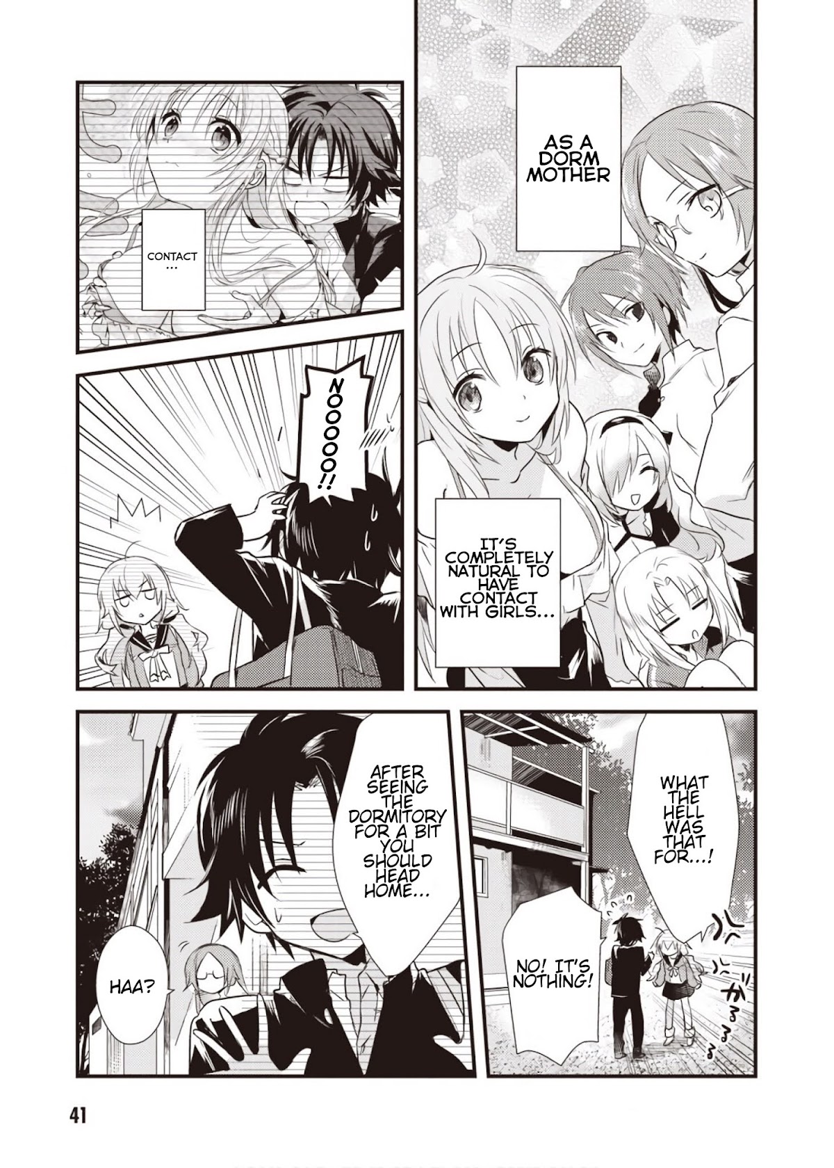 Megami-ryou no Ryoubo-kun. Chapter 6 page 40 - Chapter 6