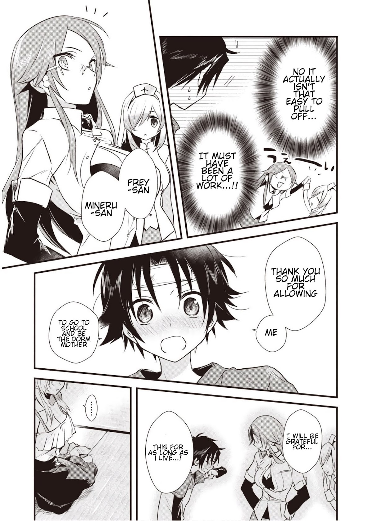 Megami-ryou no Ryoubo-kun. Chapter 6 page 6 - Chapter 6