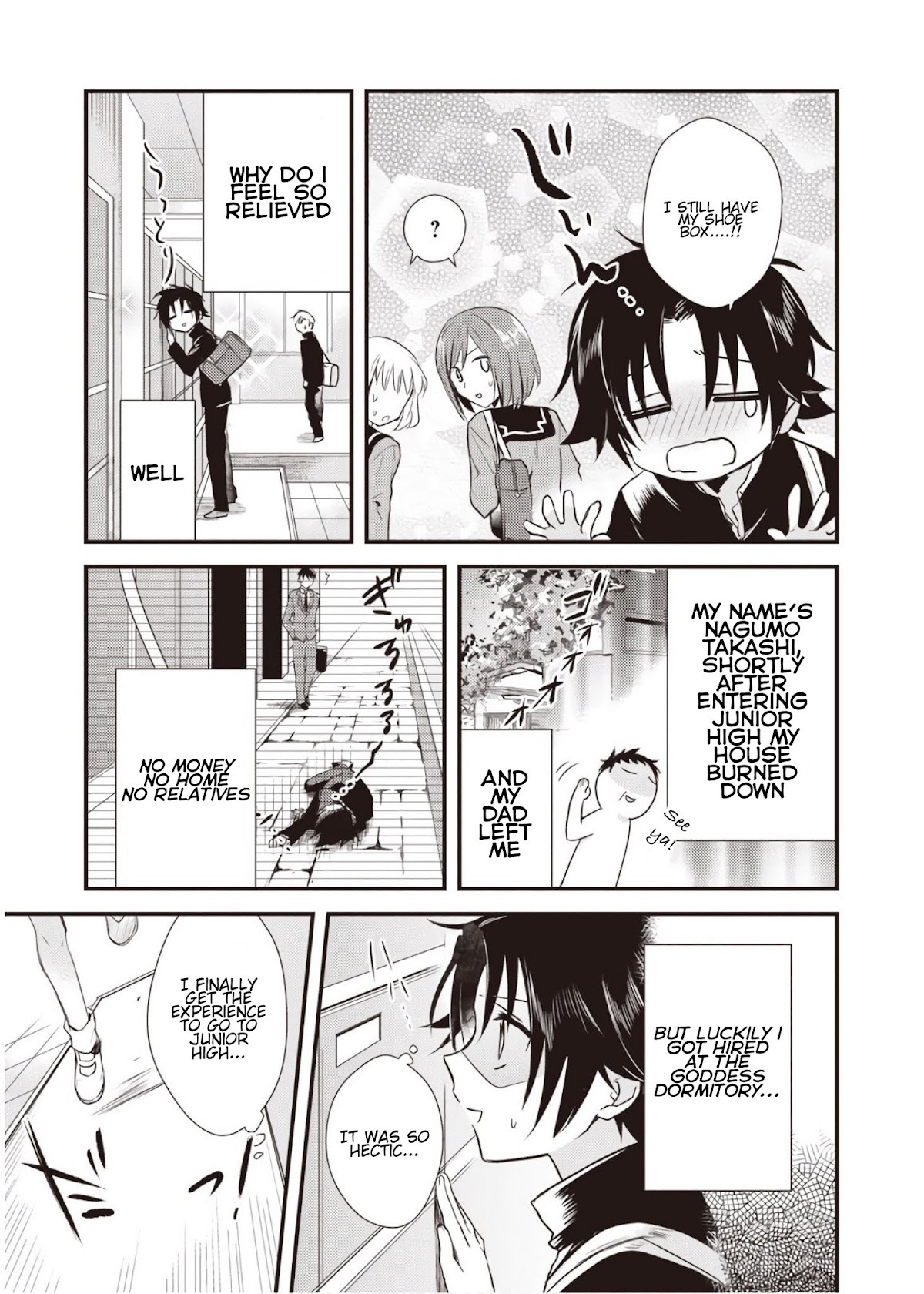 Megami-ryou no Ryoubo-kun. Chapter 6 page 8 - Chapter 6