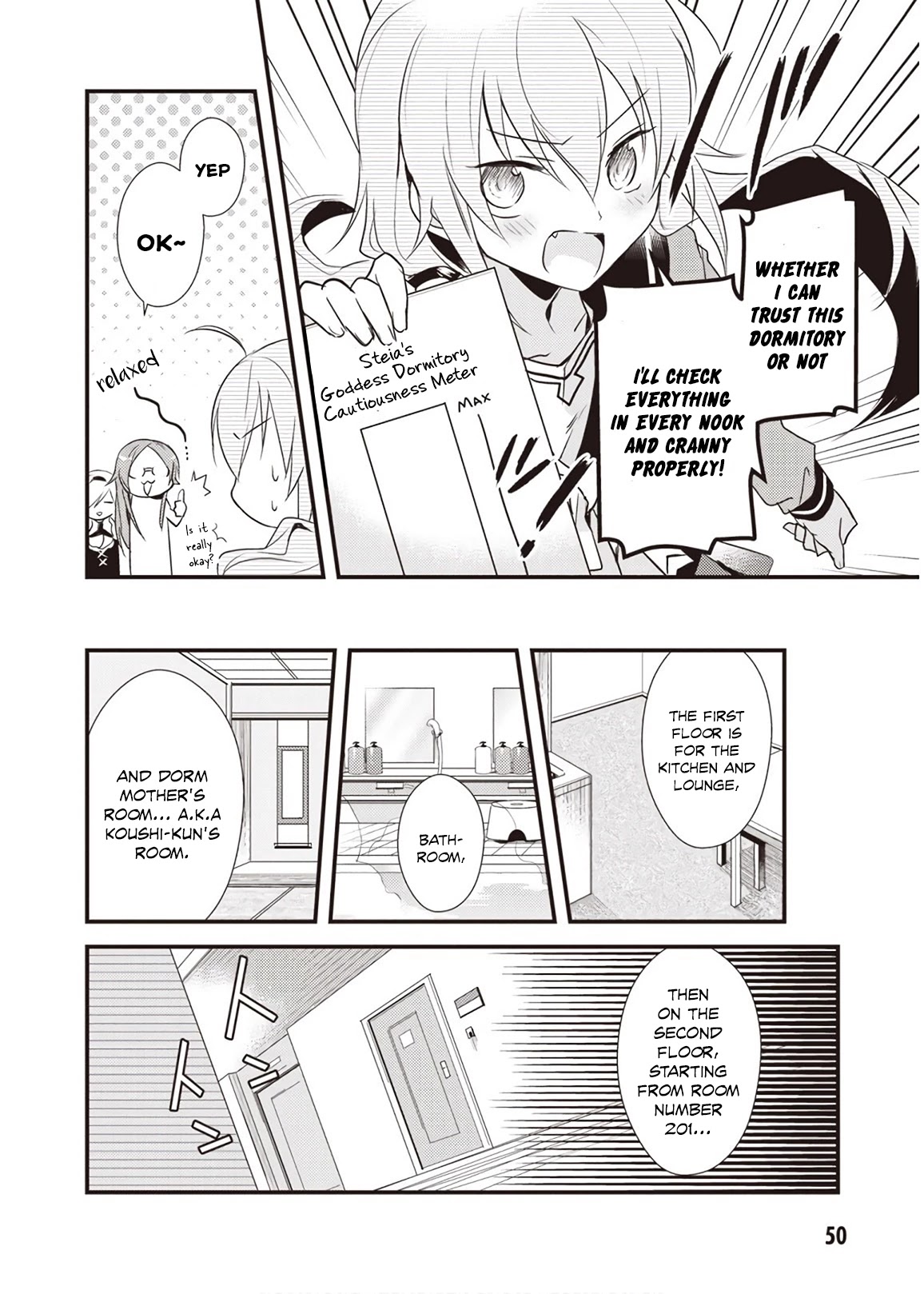 Megami-ryou no Ryoubo-kun. Chapter 7 page 8 - Chapter 7