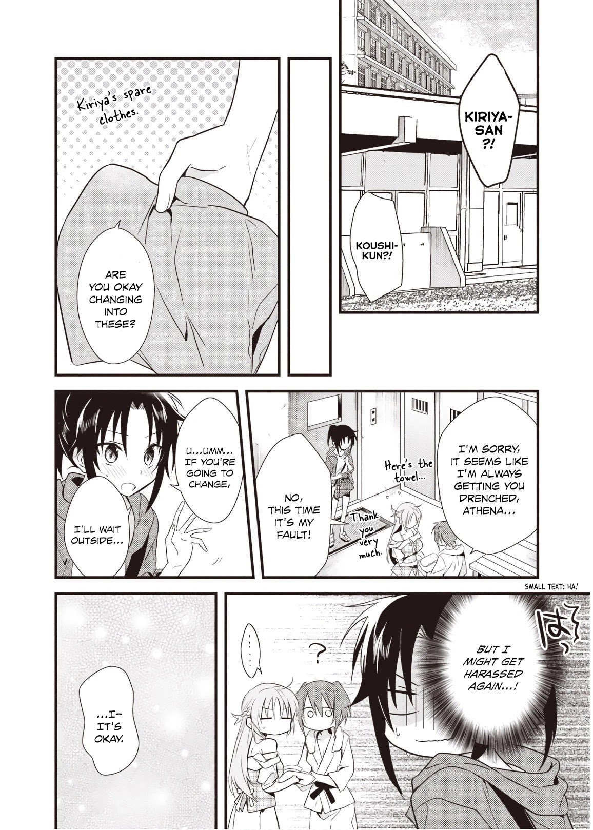 Megami-ryou no Ryoubo-kun. Chapter 8 page 22 - Chapter 8