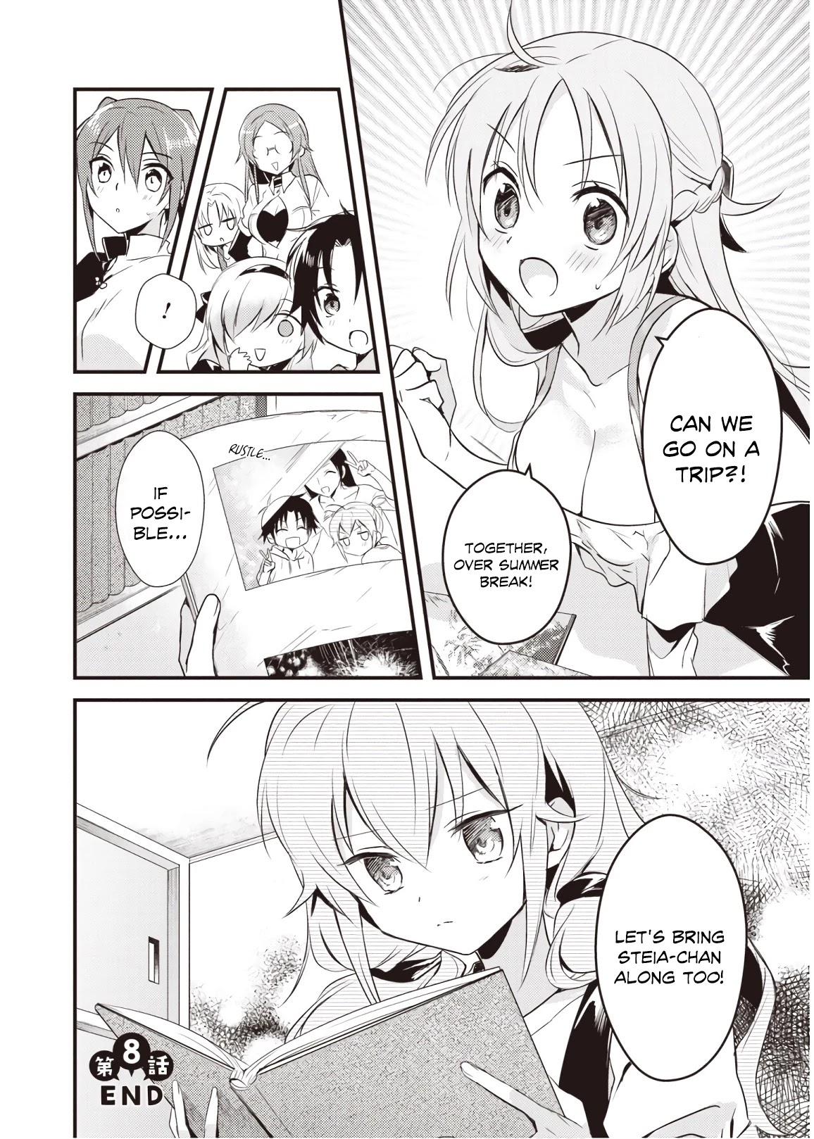 Megami-ryou no Ryoubo-kun. Chapter 8 page 32 - Chapter 8