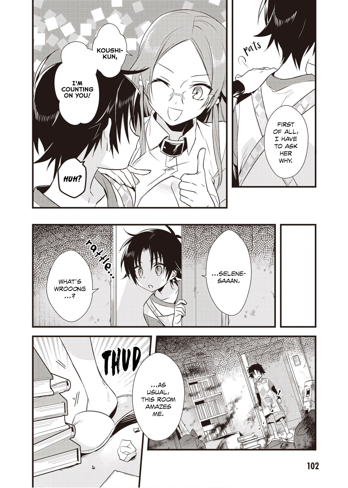 Megami-ryou no Ryoubo-kun. Chapter 9 page 4 - Chapter 9