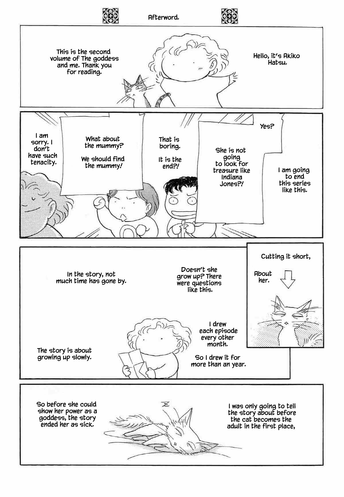 Megamisama to Watashi Chapter 20 page 18 - Chapter 20 [END]