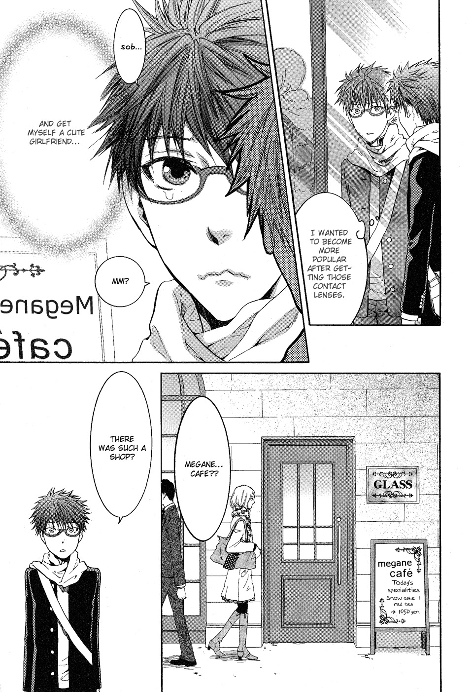Megane Cafe Glass Chapter 1 page 6 - Chapter 1