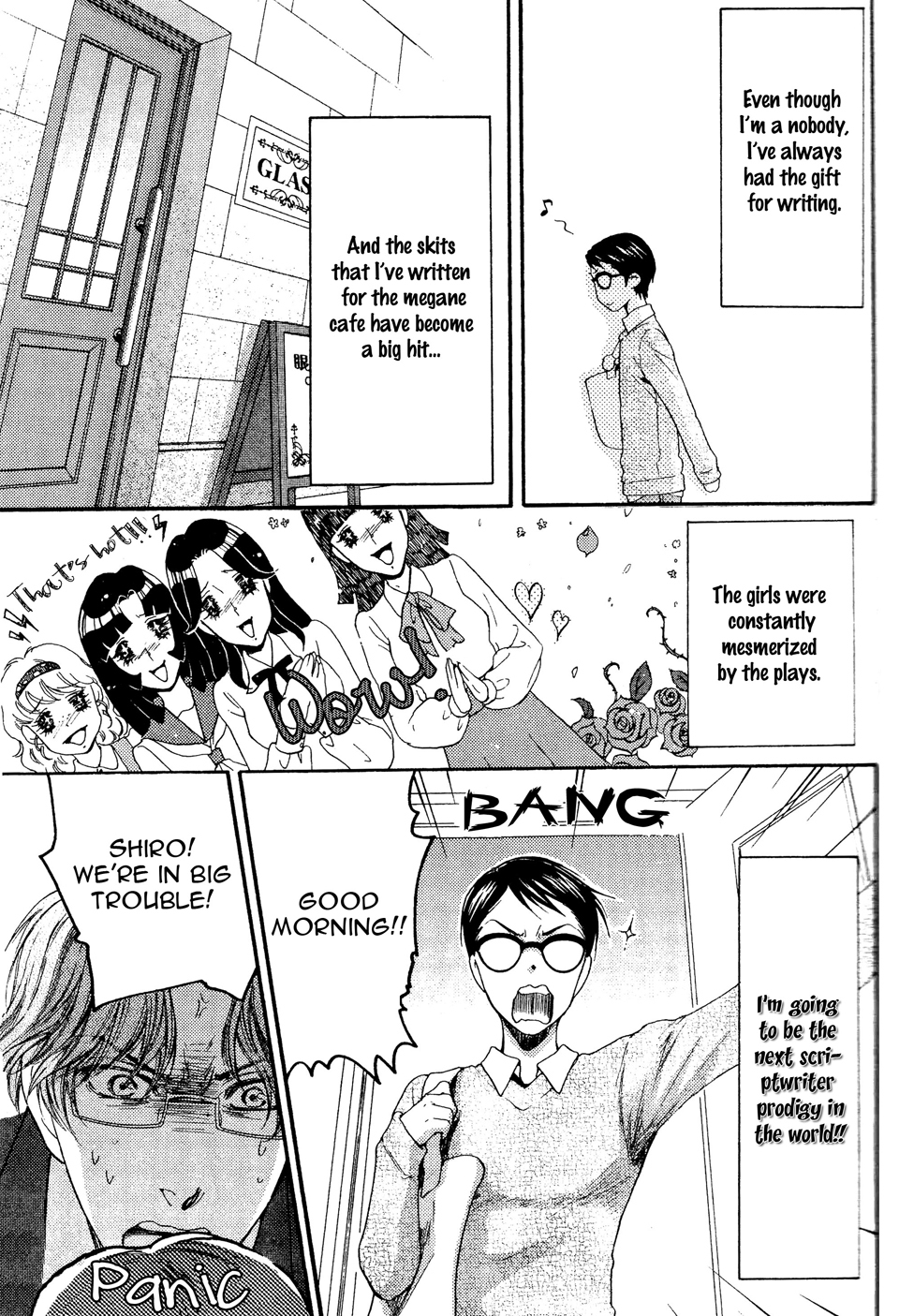 Megane Cafe Glass Chapter 4 page 4 - Chapter 4