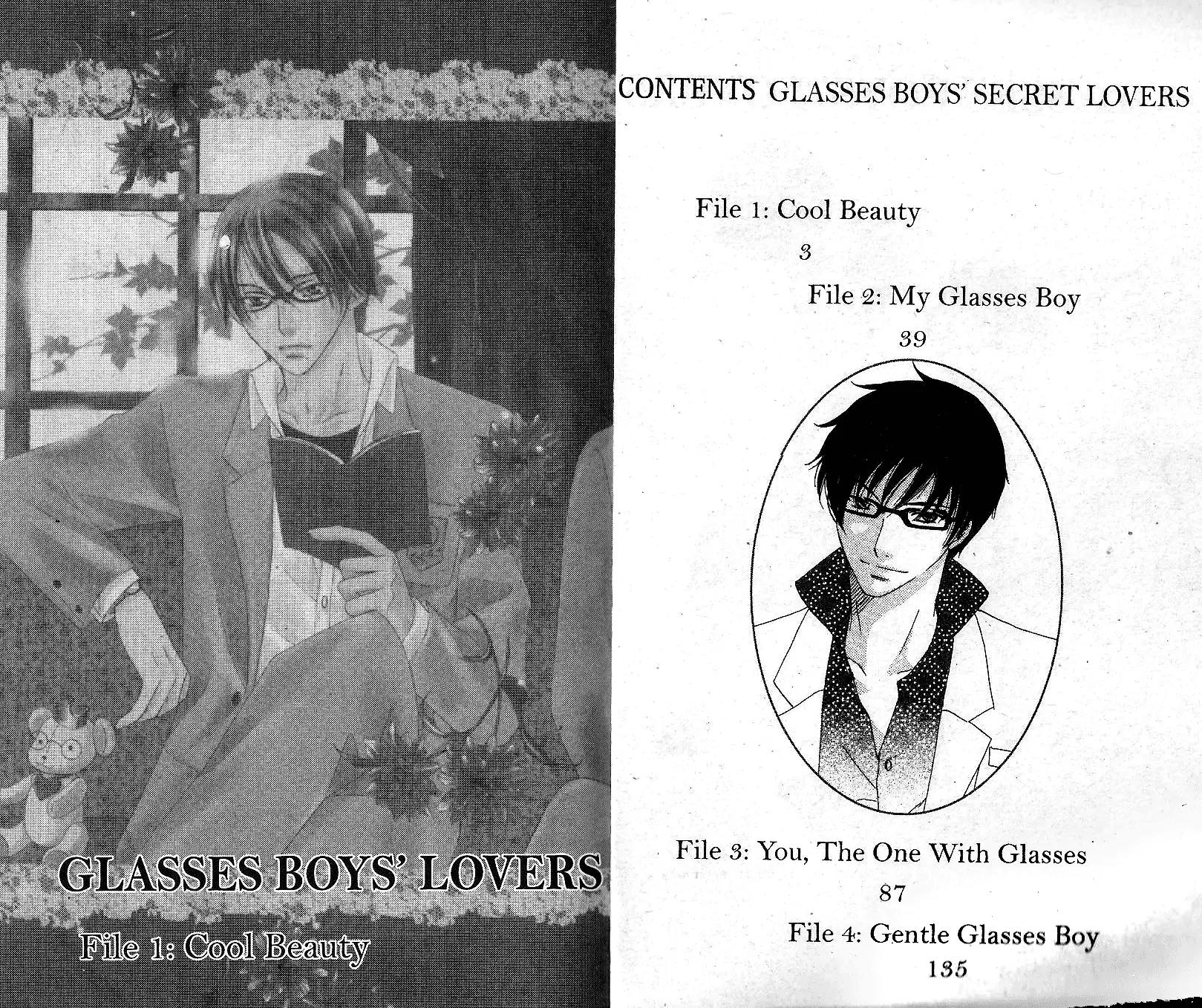 Megane Danshi Kurabu Chapter 1 page 2 - Chapter 1: File 1: Cool Beauty