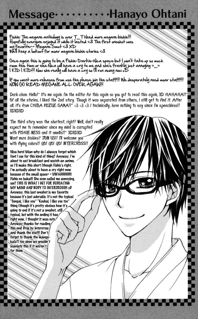 Megane - Hazushitemo Ii desu ka? Chapter 8 page 36 - Chapter 8: Kimi no Heart ni Koi no Ya wo, by OTANI Hanayo [End]