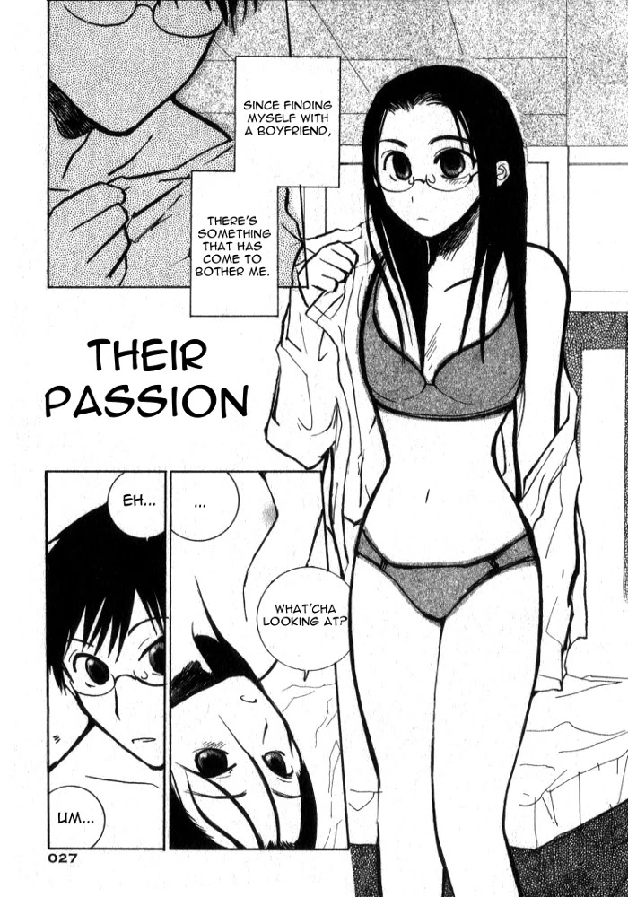 Megane no Hito Chapter 2 page 1 - Chapter 2: Their Passion