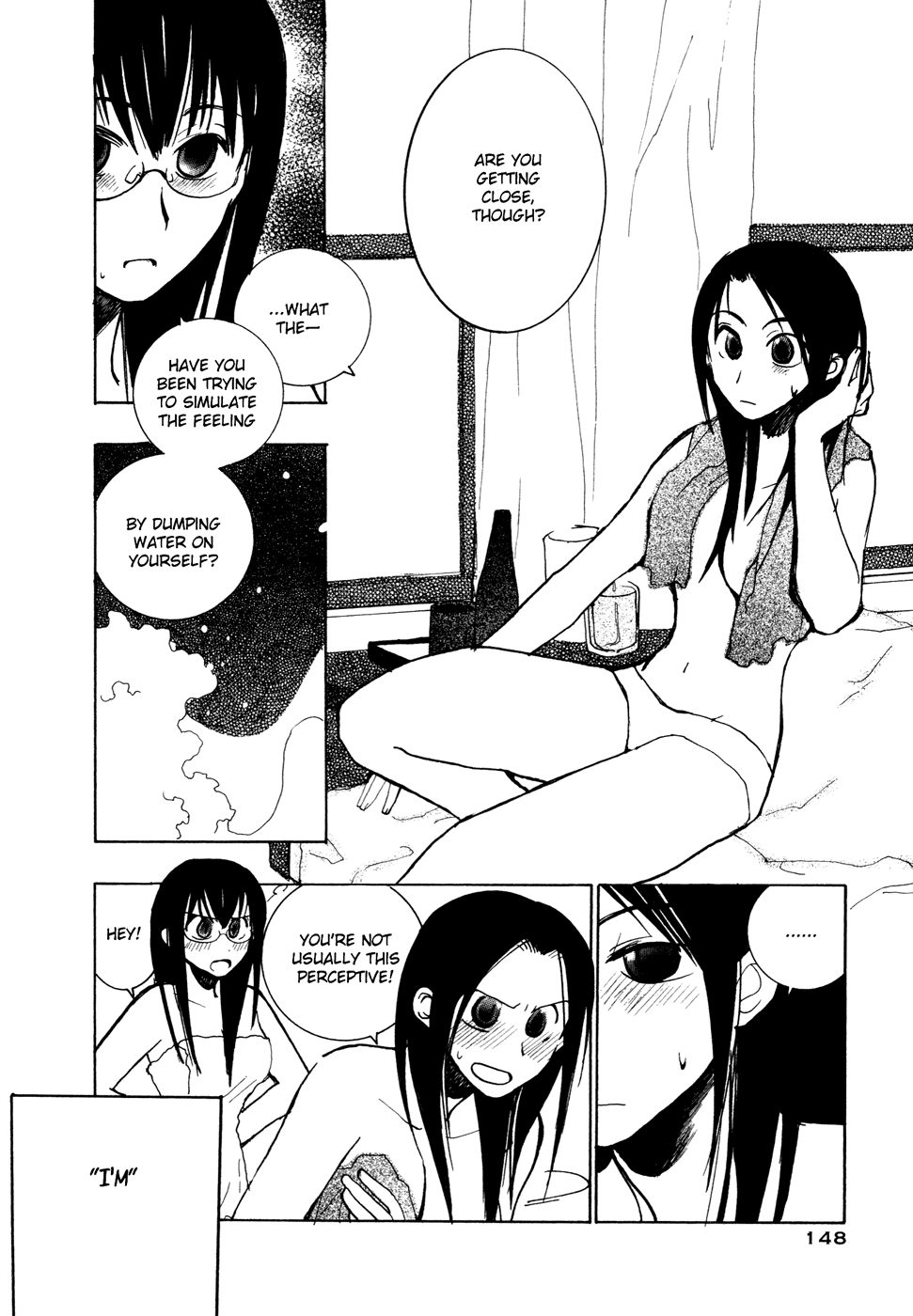 Megane no Hito Chapter 3 page 10 - Chapter 3: Talking About "Waves"